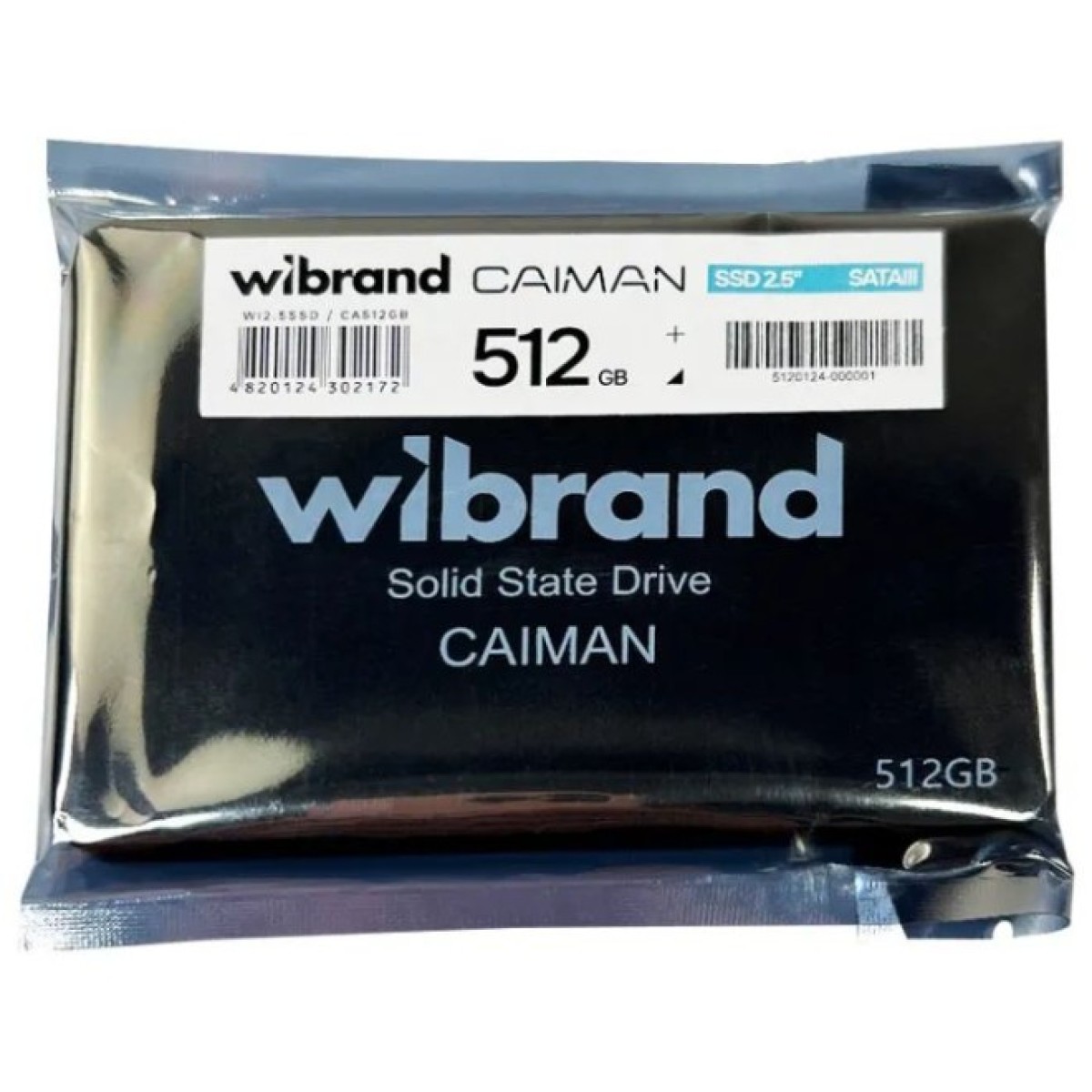 Накопичувач SSD 2.5" 512GB Caiman Wibrand (WI2.5SSD/CA512GB) 98_98.jpg - фото 3