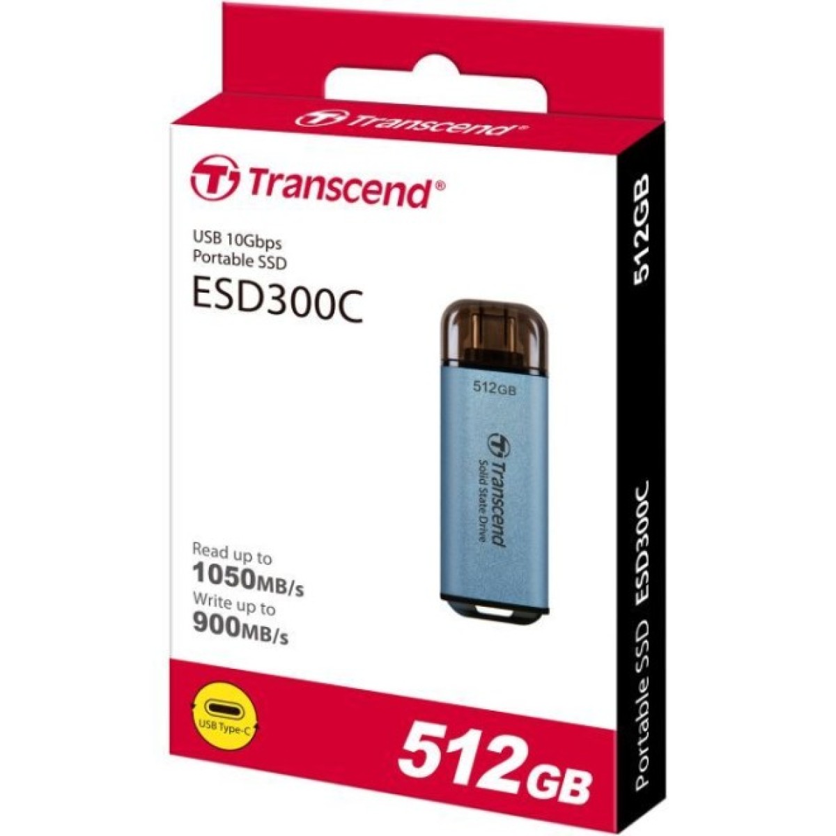 Накопитель SSD USB Type-C 512GB ESD300 Transcend (TS512GESD300C) 98_98.jpg - фото 5