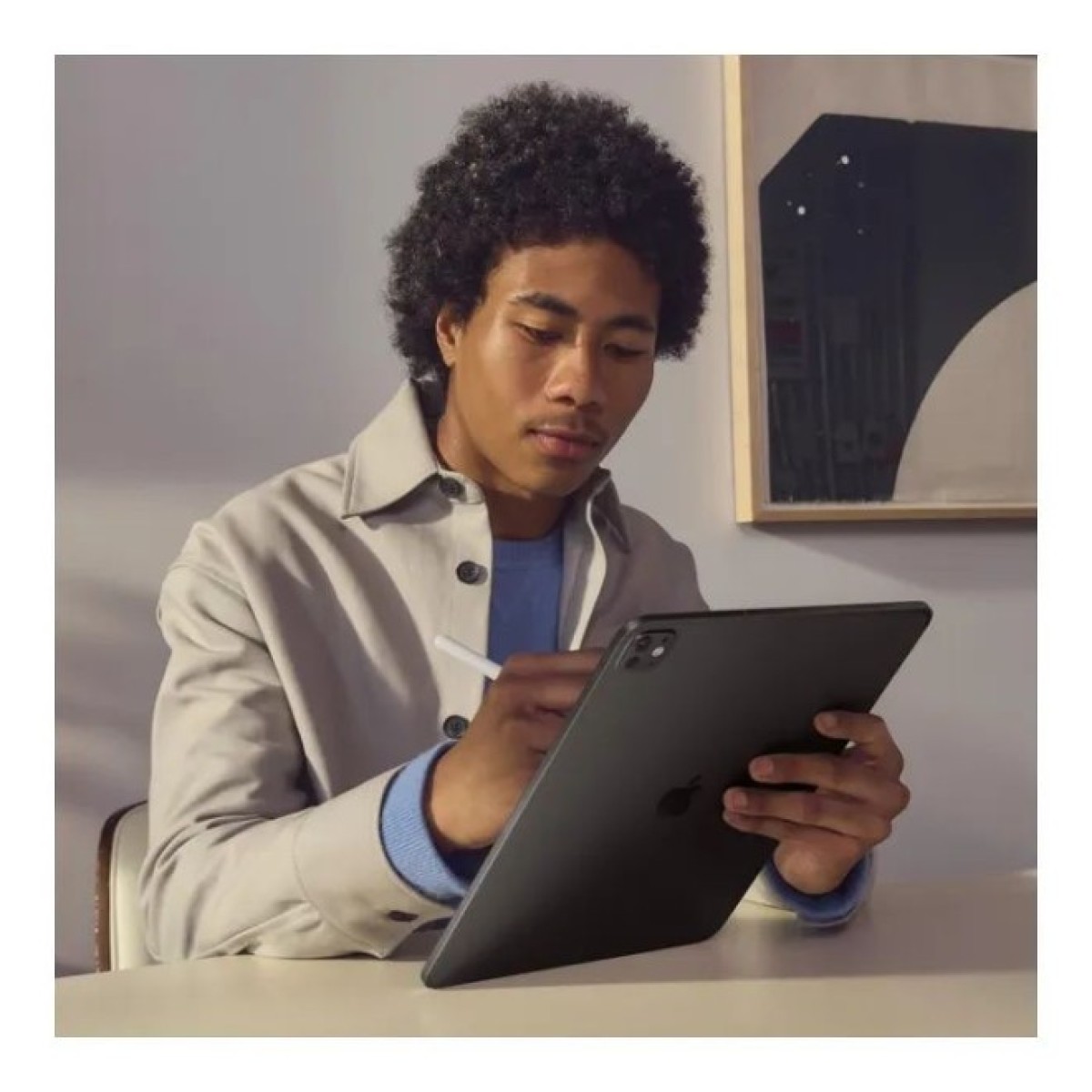 Планшет Apple iPad Pro 11" M4 WiFi + Cellular 512GB with Standard glass Space Black (MVW33NF/A) 98_98.jpg - фото 3