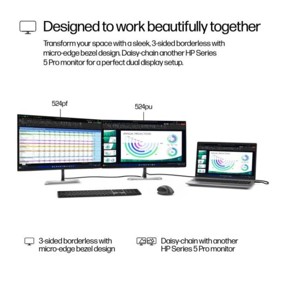 Монітор HP S5 Pro 524pu (9D9V7AA) 98_98.jpg - фото 5