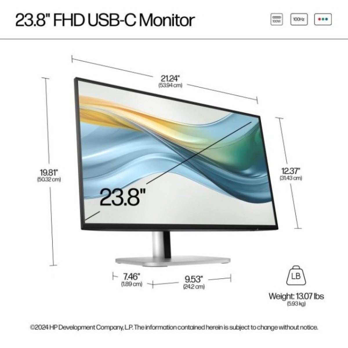 Монітор HP S5 Pro 524pu (9D9V7AA) 98_98.jpg - фото 9