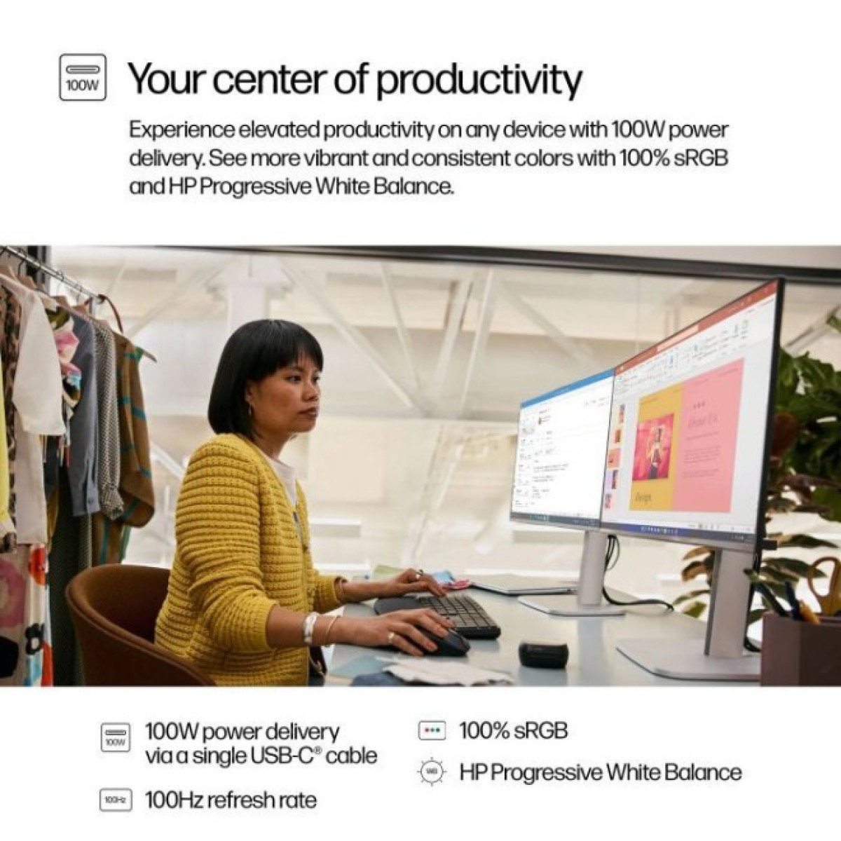 Монітор HP S5 Pro 524pu (9D9V7AA) 98_98.jpg - фото 10