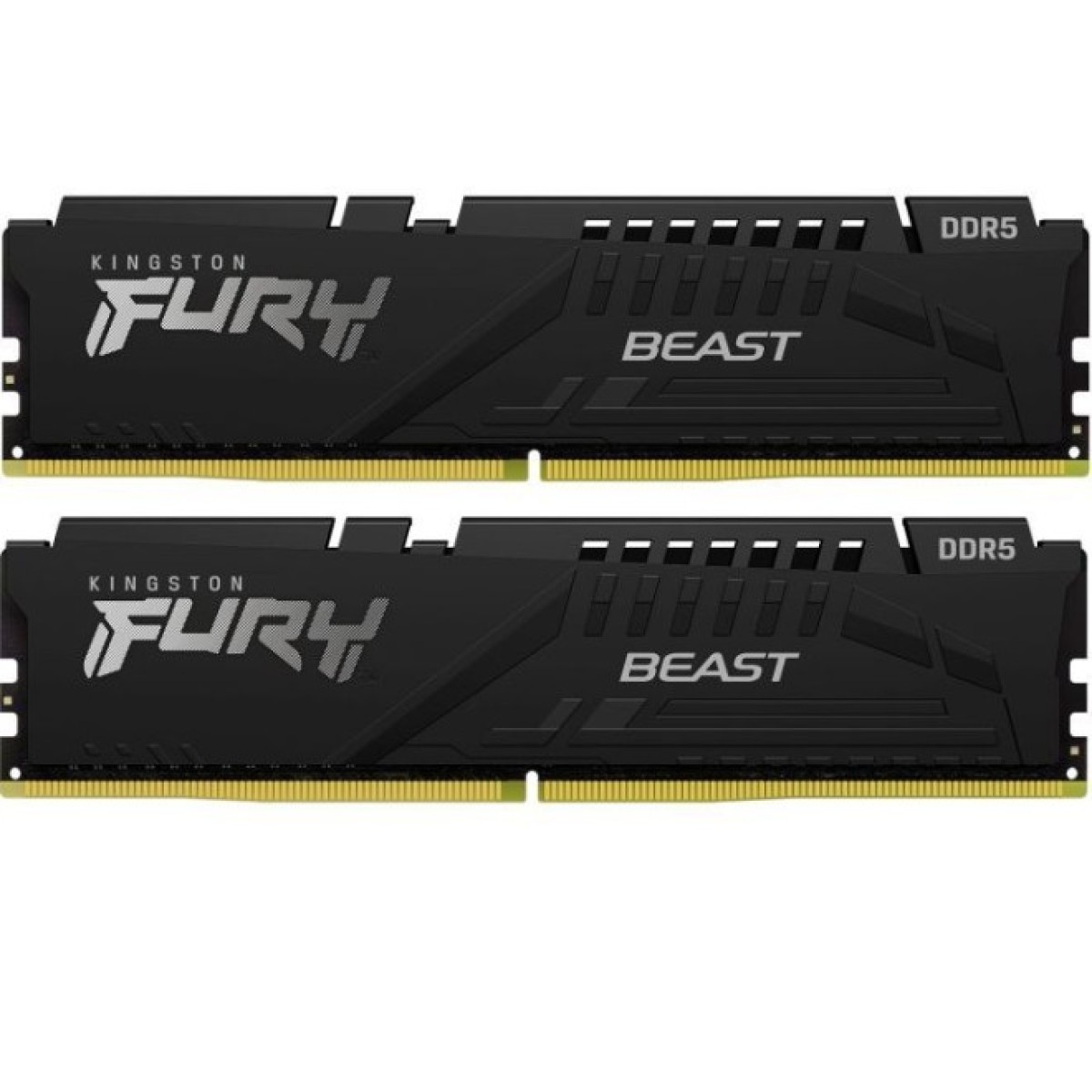Модуль памяти для компьютера DDR5 32GB (2x16GB) 6000 MHz Beast Black EXPO Kingston Fury (ex.HyperX) (KF560C30BBEK2-32) 256_256.jpg