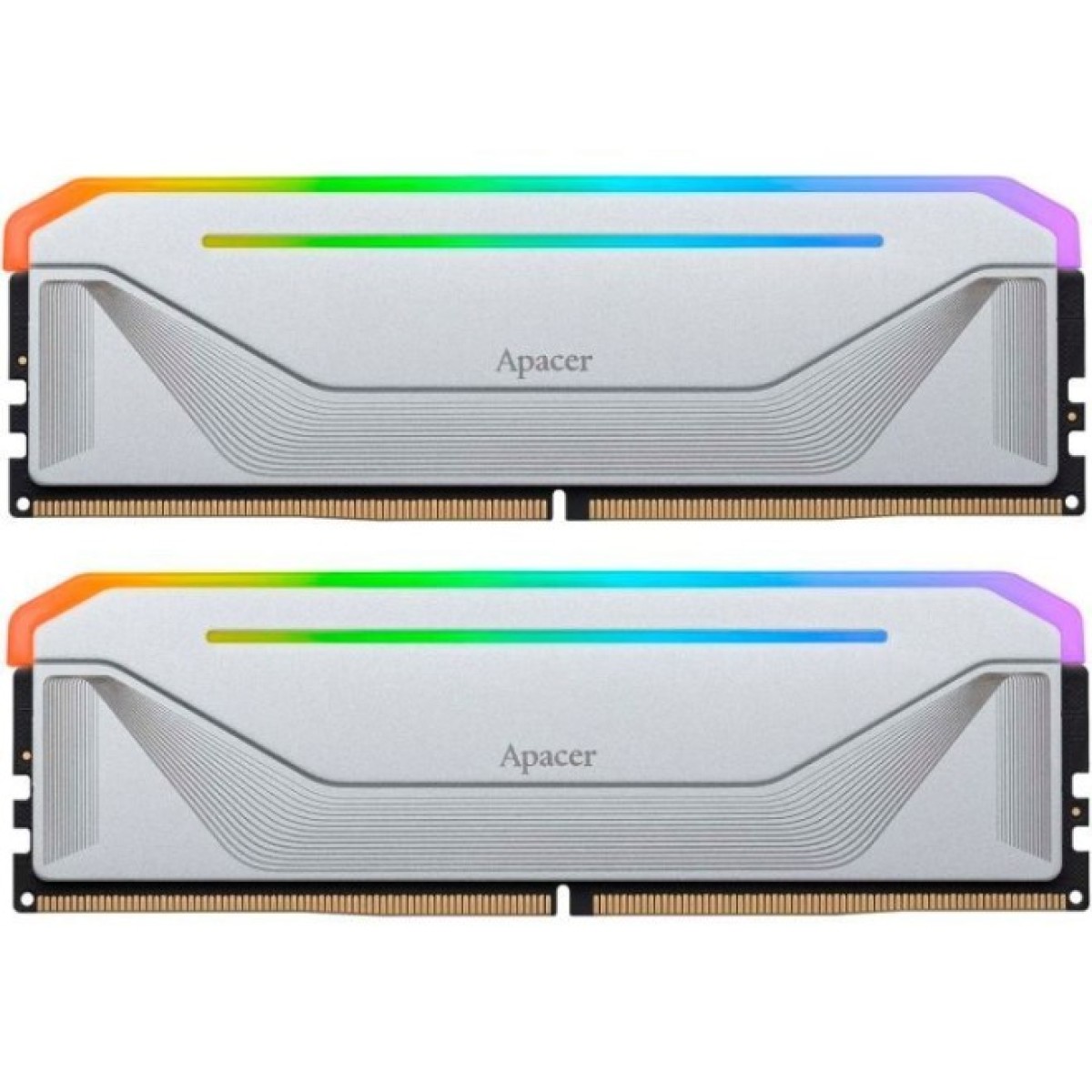 Модуль памяти для компьютера DDR5 32GB (2x16GB) 6000 MHz NOX RGB Silver Apacer (AH5U32G60C622NWAA-2) 256_256.jpg