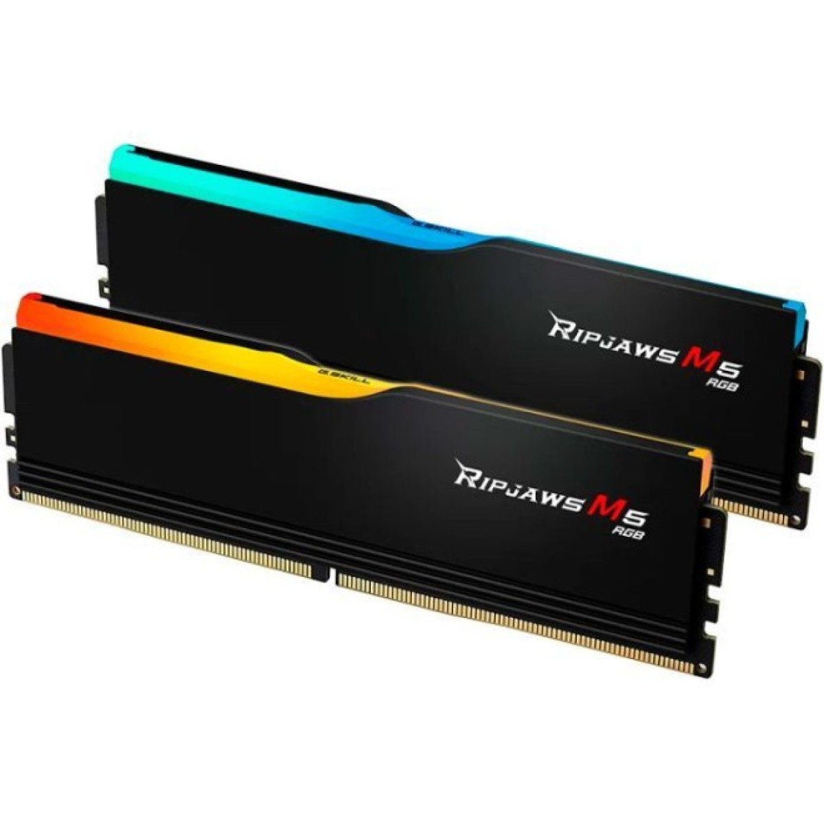 Модуль памяти для компьютера DDR5 32GB (2x16GB) 5200 MHz Ripjaws M5 RGB Matte Black G.Skill (F5-5200J4040A16GX2-RM5RK) 98_98.jpg - фото 5