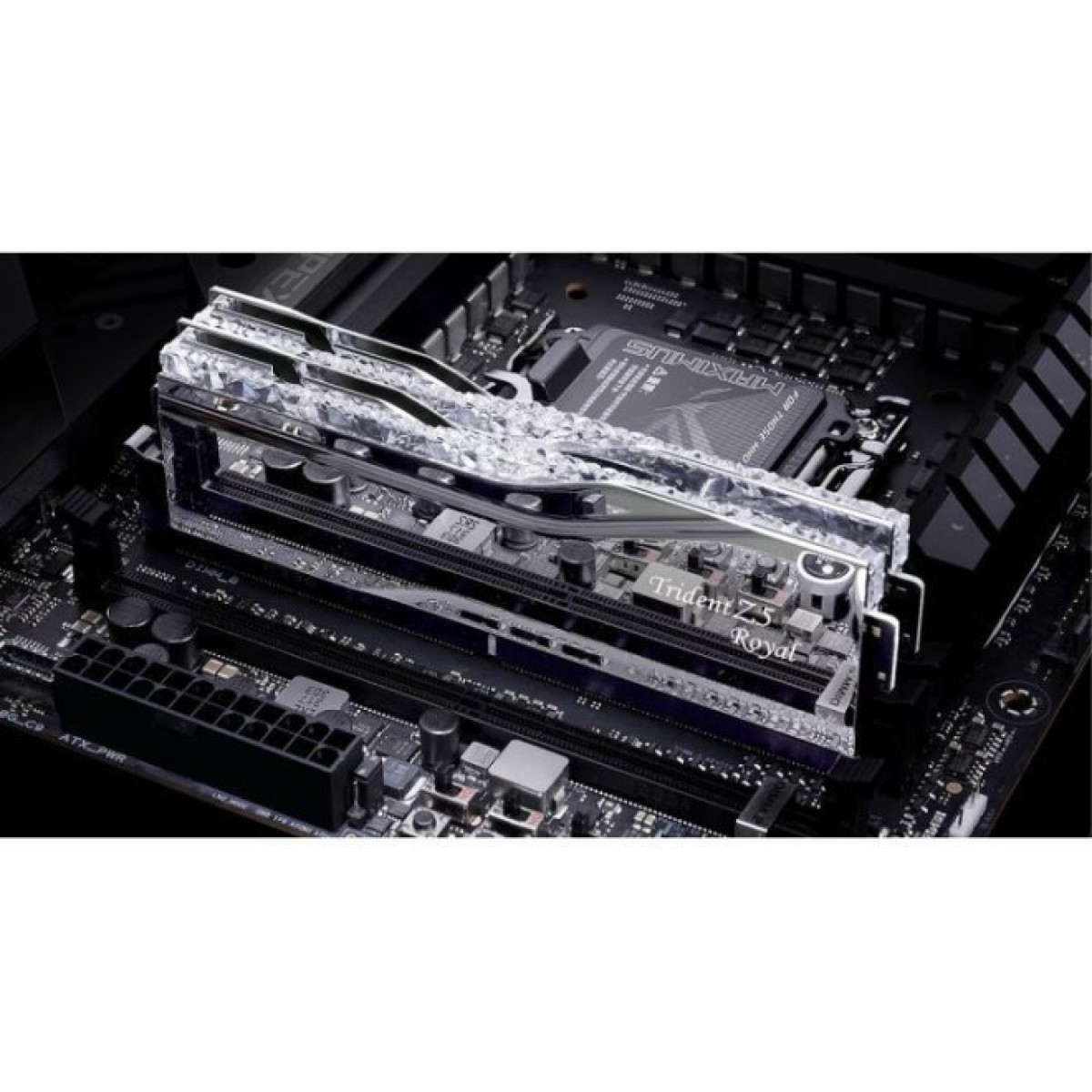 Модуль памяти для компьютера DDR5 32GB (2x16GB) 7600 MHz Trident Z5 Royal Silver G.Skill (F5-7600J3646G16GX2-TR5S) 98_98.jpg - фото 4