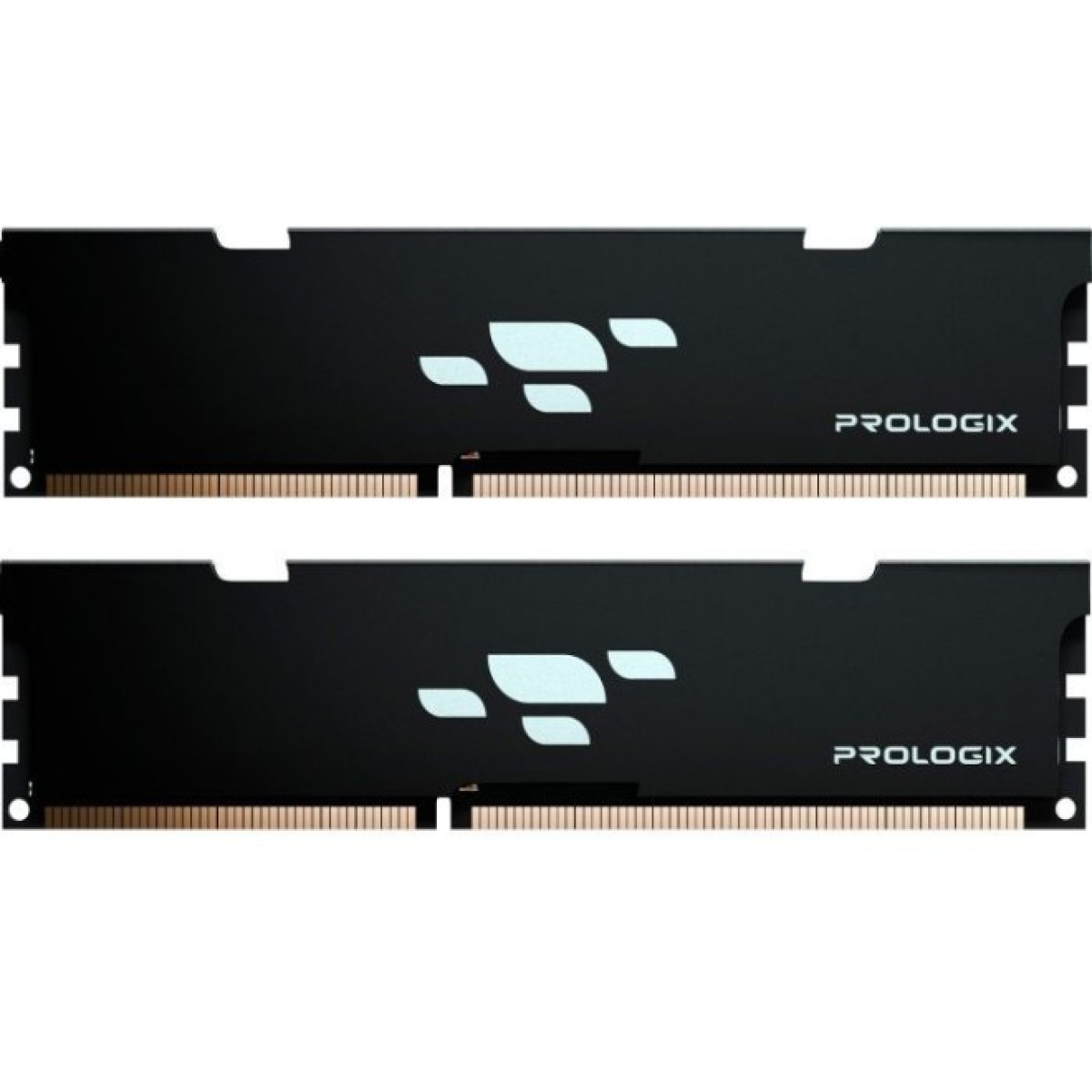 Модуль пам'яті для комп'ютера DDR5 32GB (2x16GB) 5200 MHz Black Prologix (PRO32GB5200B5K) 256_256.jpg