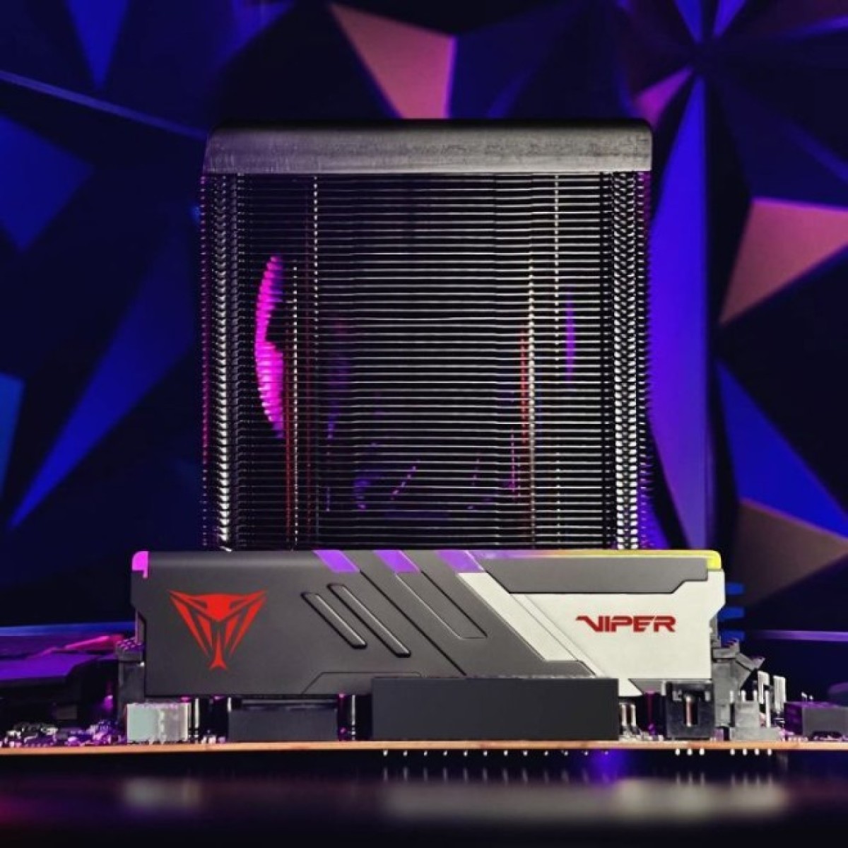 Модуль памяти для компьютера DDR5 64GB (2x32GB) 6000 MHz Viper Venom RGB Patriot (PVVR564G600C36K) 98_98.jpg - фото 7