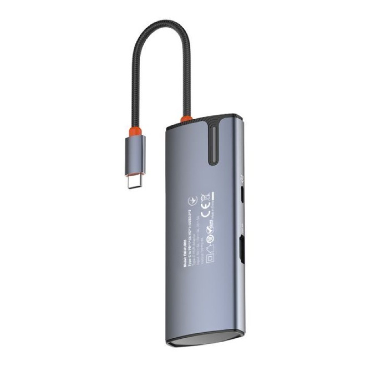 Док станція ColorWay Docking Station USB-C 5-в-1 Type C PD 100W/USB3.0х3/HDMI 4К (CW-HUB01) 98_98.jpg - фото 3