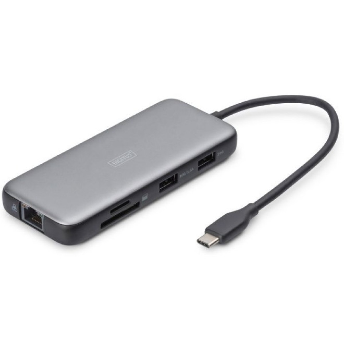 Док станція Digitus USB-C > 2xHDMI/2xUSB-A/USB-C/SD/MicroSD/RJ54 (DA-70915) 98_98.jpg - фото 4