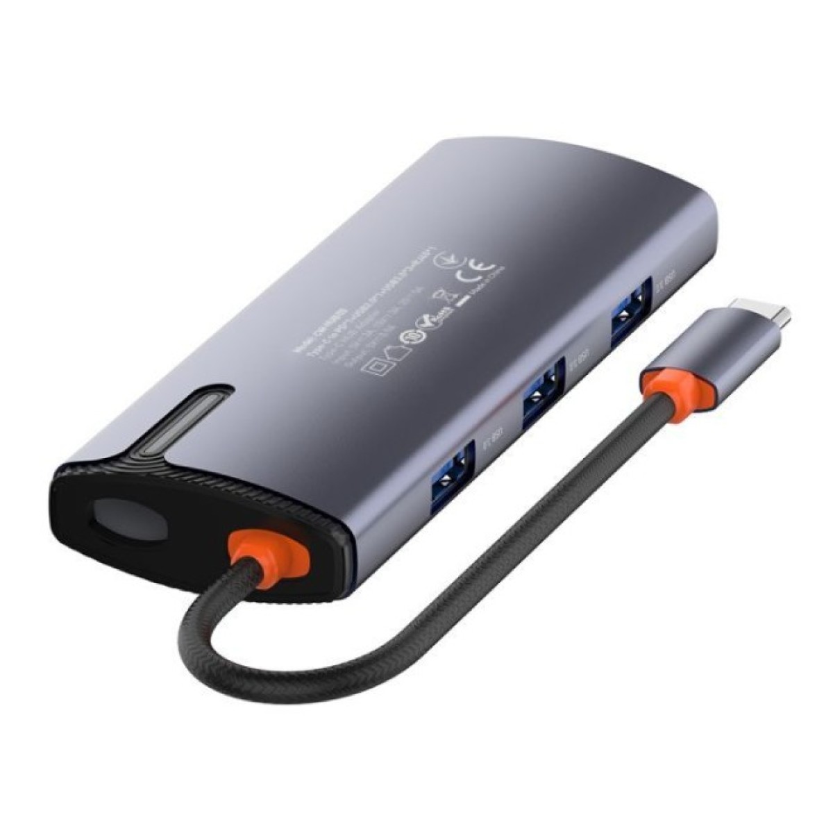 Док станция ColorWay Docking Station USB-C 6-в-1 Type C PD 100W/USB3.0х3/USB2.0/RJ45 (CW-HUB03) 98_98.jpg - фото 7