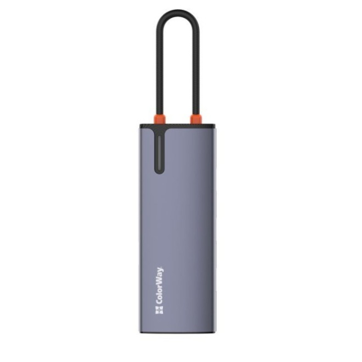 Док станция ColorWay Docking Station USB-C 6-в-1 Type C PD 100W/USB3.0х3/USB2.0/RJ45 (CW-HUB03) 98_98.jpg - фото 8