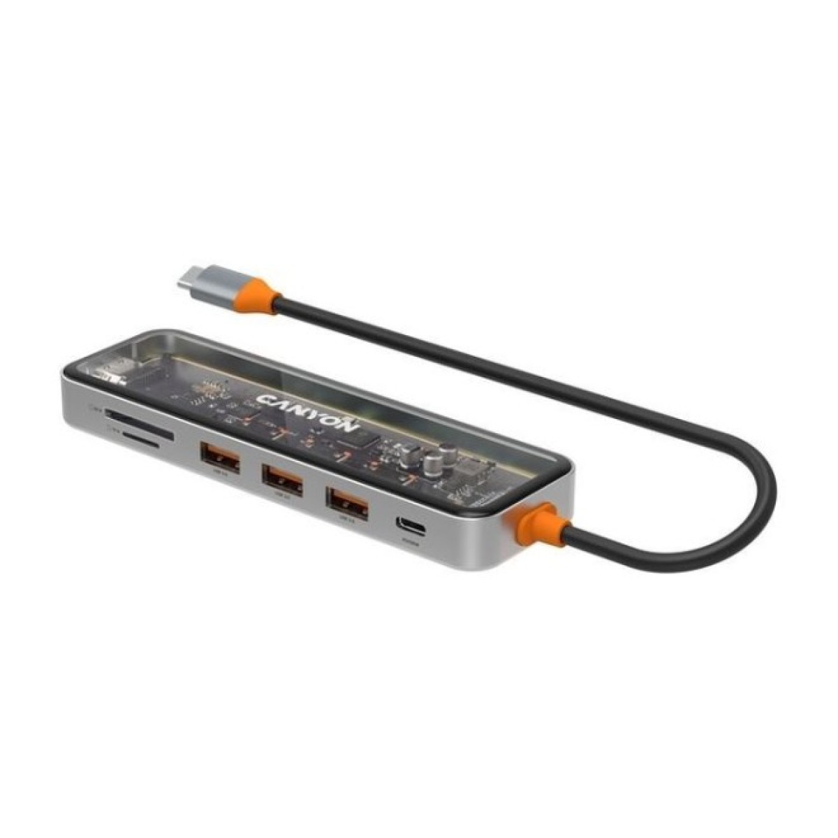 Док станция Canyon Docking Station DS-13 4k 7-in-1 USB-C (CNS-TDS13) 98_98.jpg - фото 4