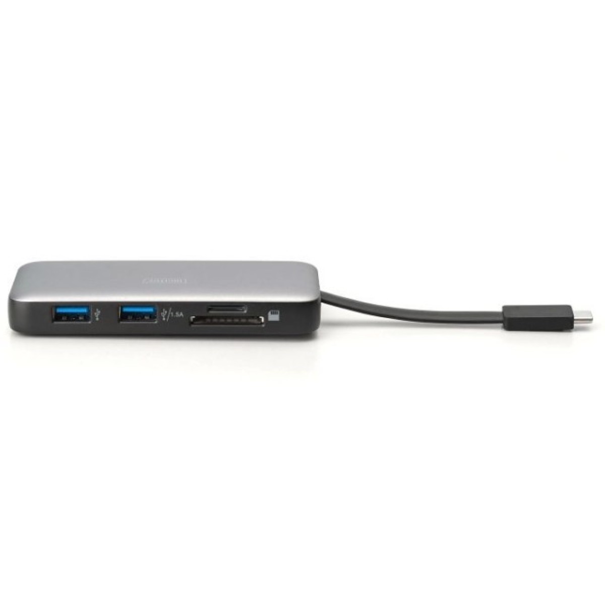Док станция Digitus USB-C > HDMI/2xUSB-A/USB-C/SD/MicroSD/RJ54, Travel (DA-70916) 98_98.jpg - фото 4