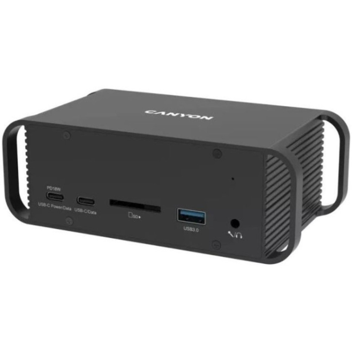 Док станція Canyon Docking Station with 14 ports, with Type C female*4, USB3.0*2, USB2.0*2 (CNS-HDS95ST) 98_98.jpg - фото 1