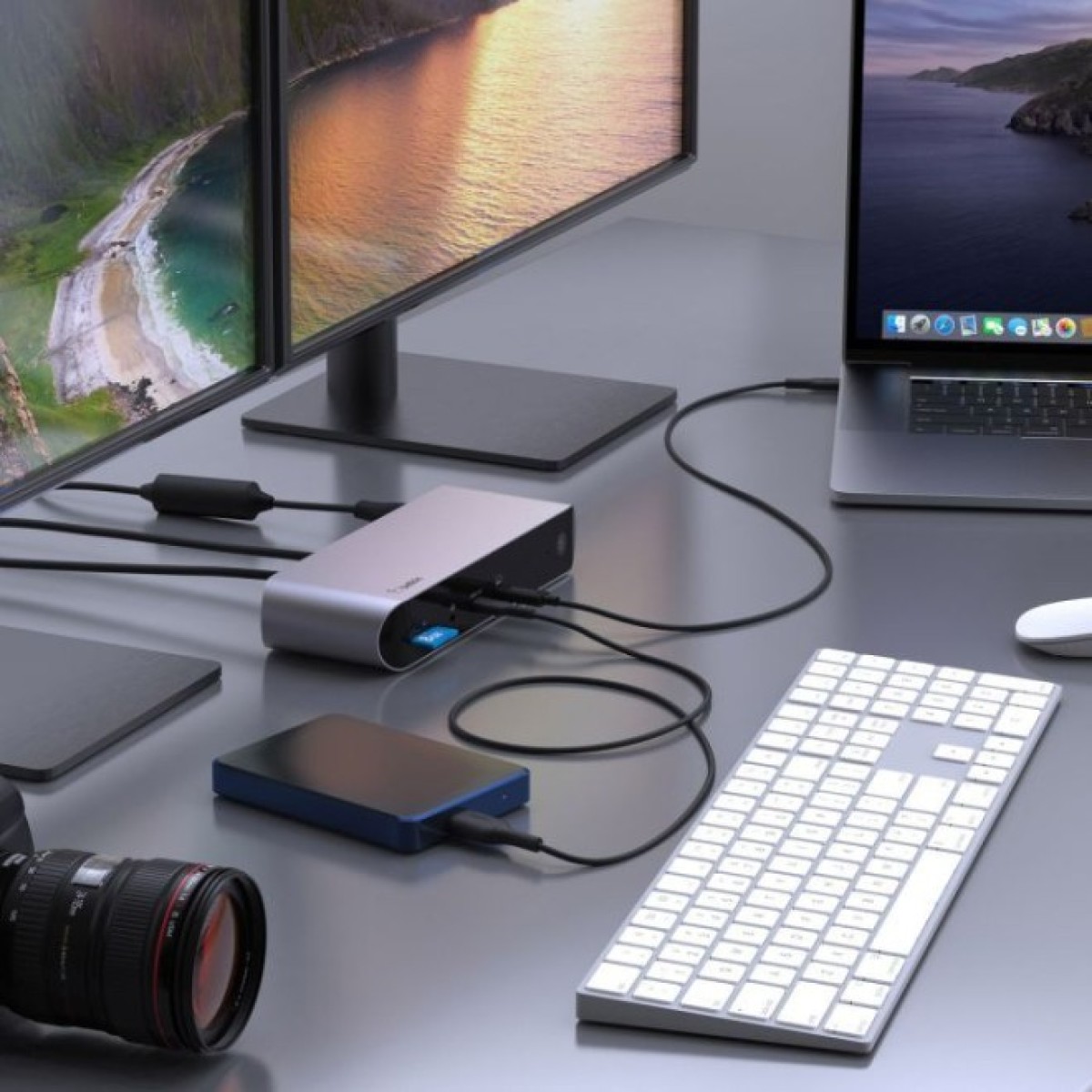 Док станция Belkin USB-C Pro Thunderbolt 4 Dock Triple Display Dock 8K (INC006VFSGY) 98_98.jpg - фото 6