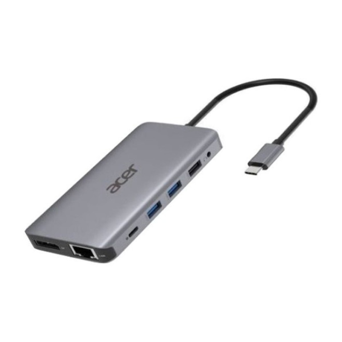 Док станция Acer 12in1 Type C dongle USB3.2, USB2.0, SD/TF, HDMI, PD, DP ... (HP.DSCAB.009) 98_98.jpg - фото 1