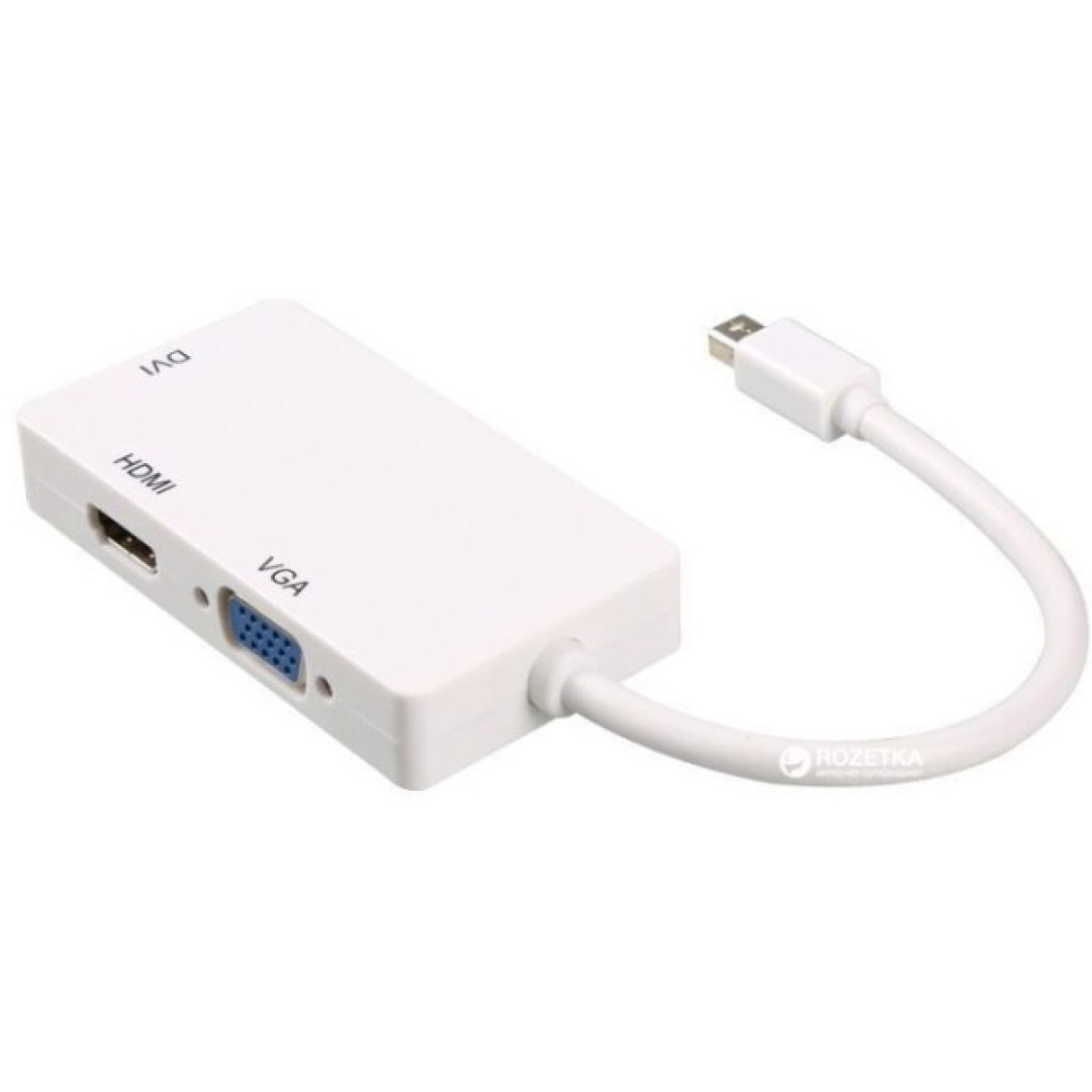 Док станция PowerPlant mini Display Port — HDMI, DVI, VGA (3 в 1) (CA910946) 98_98.jpg - фото 2