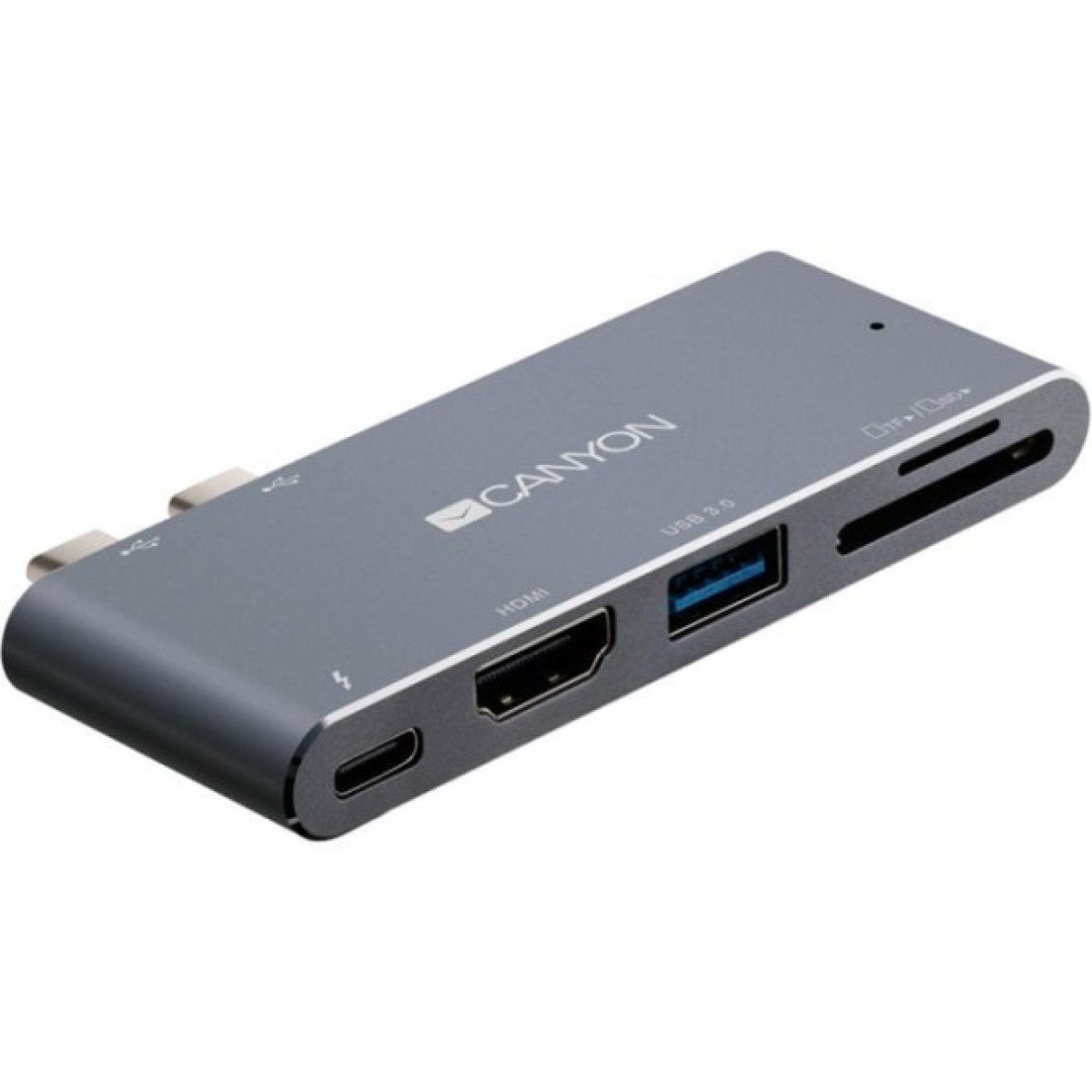 Док станція Canyon Docking Station with 5 ports, Thunderbolt 3, Input 100-240V (CNS-TDS05DG) 98_98.jpg - фото 2