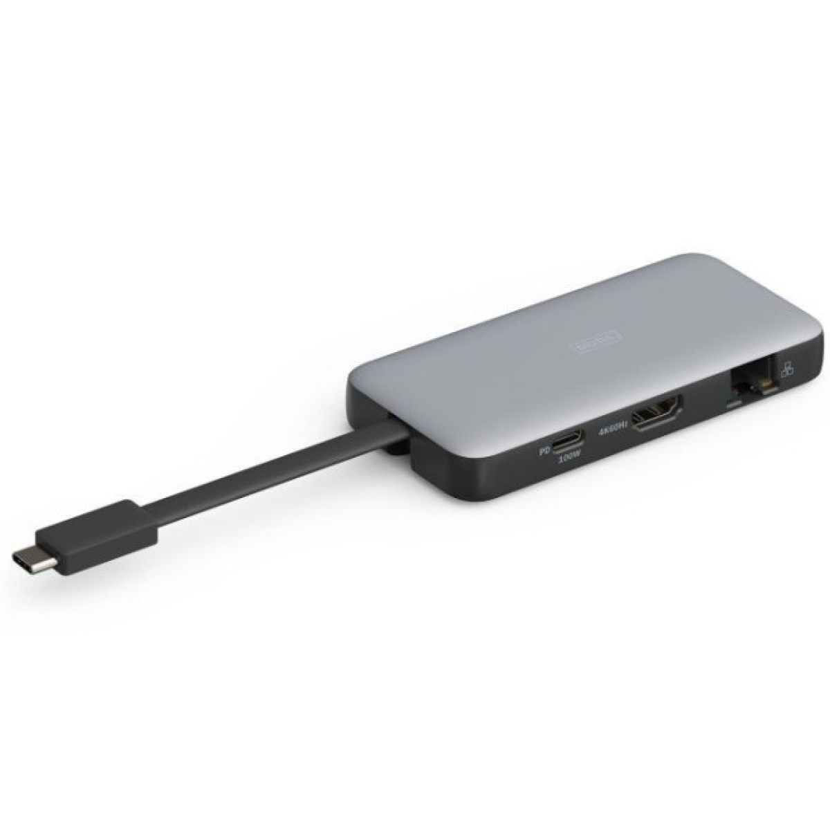 Док станція Digitus USB-C > HDMI/2xUSB-A/USB-C/SD/MicroSD/RJ54 (DA-70914) 98_98.jpg - фото 1