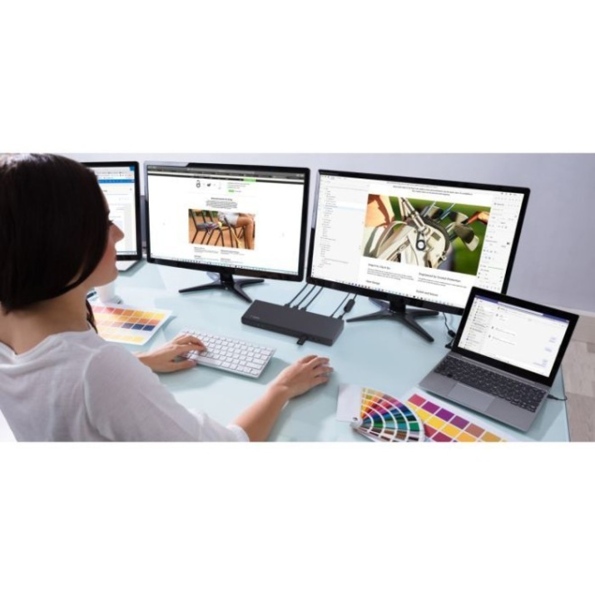 Док станция Belkin USB-C Universal Triple Display Dock (INC007VFBK) 98_98.jpg - фото 7