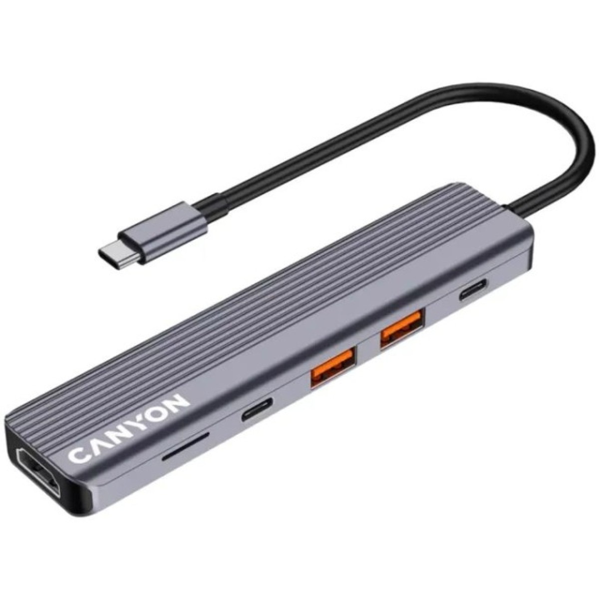 Док станция Canyon Docking Station DS-17 6 in 1 4k USB-C hub (CNS-TDS17) 98_98.jpg - фото 8