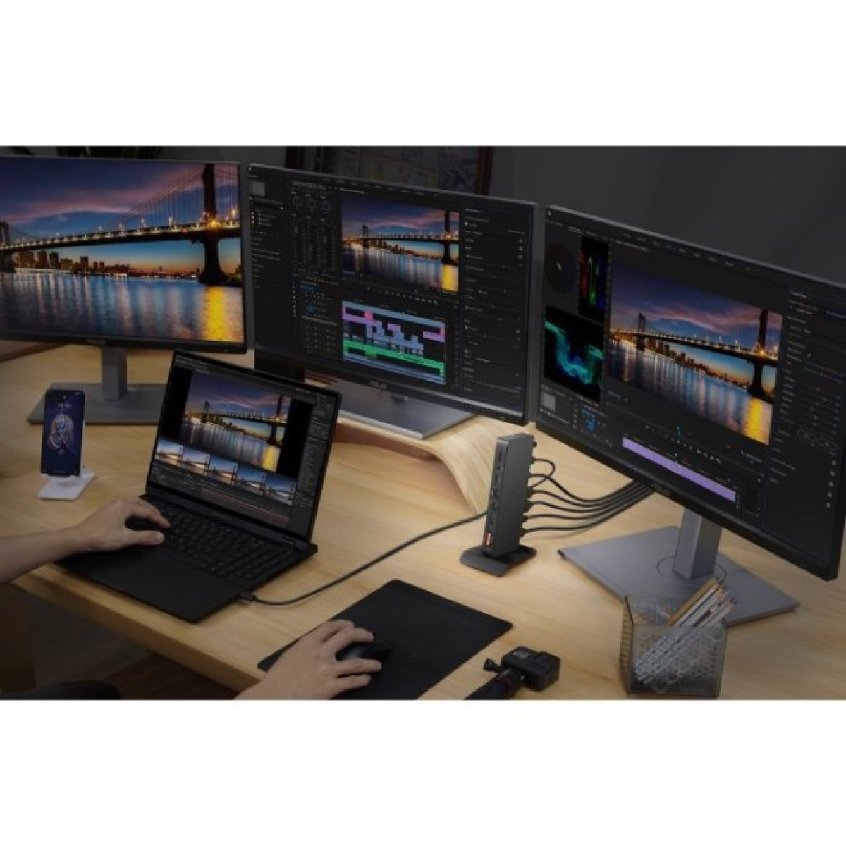 Док станция ASUS Triple 4K Thunderbolt 4 Dock DC500 (90XB08DN-BDS010) 98_98.jpg - фото 8