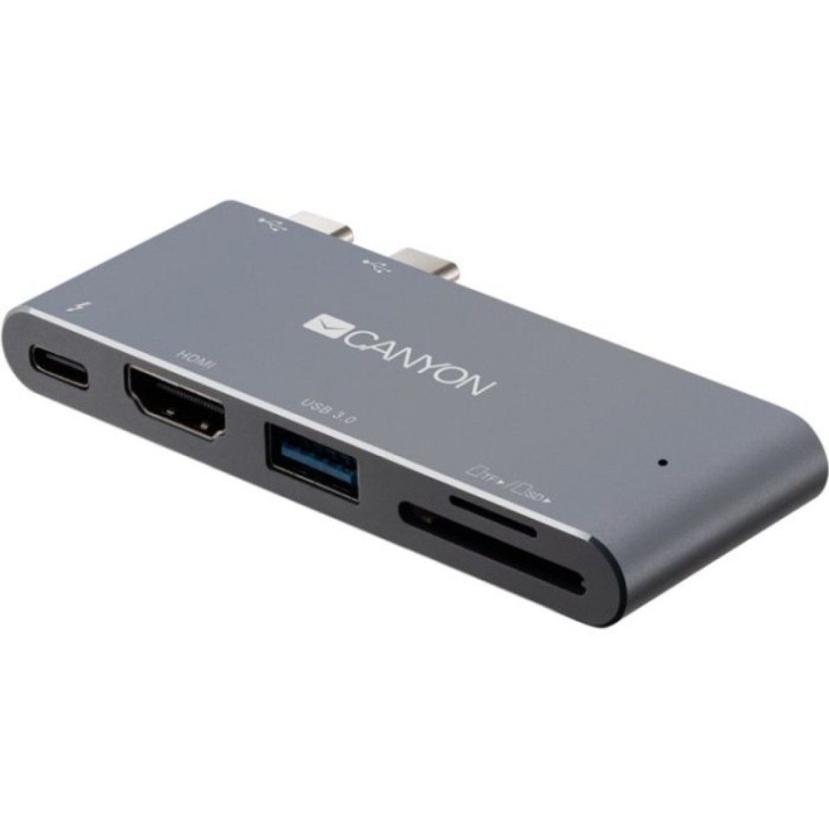 Док станція Canyon Docking Station with 5 ports, Thunderbolt 3, Input 100-240V (CNS-TDS05DG) 98_98.jpg - фото 1
