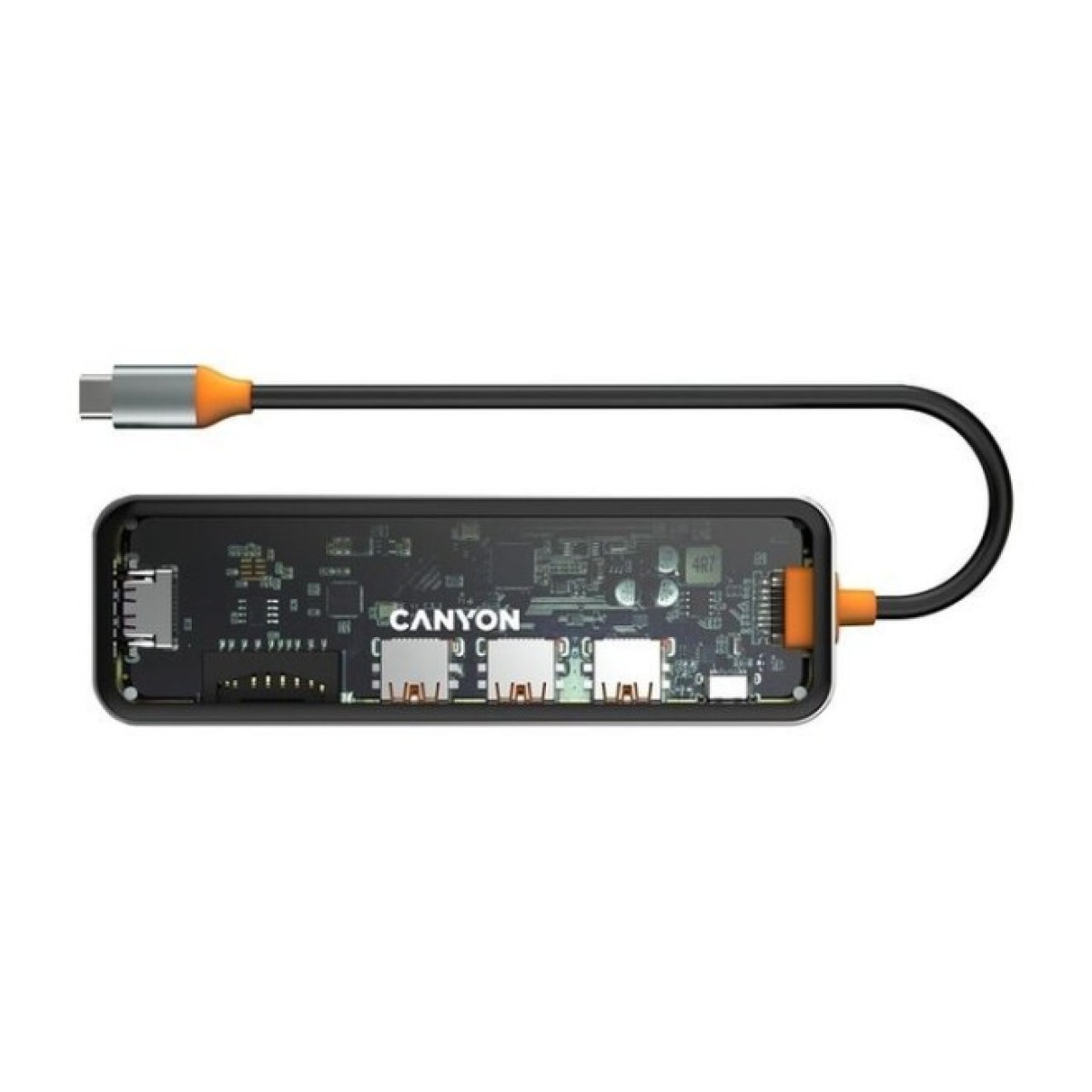 Док станция Canyon Docking Station DS-13 4k 7-in-1 USB-C (CNS-TDS13) 98_98.jpg - фото 1
