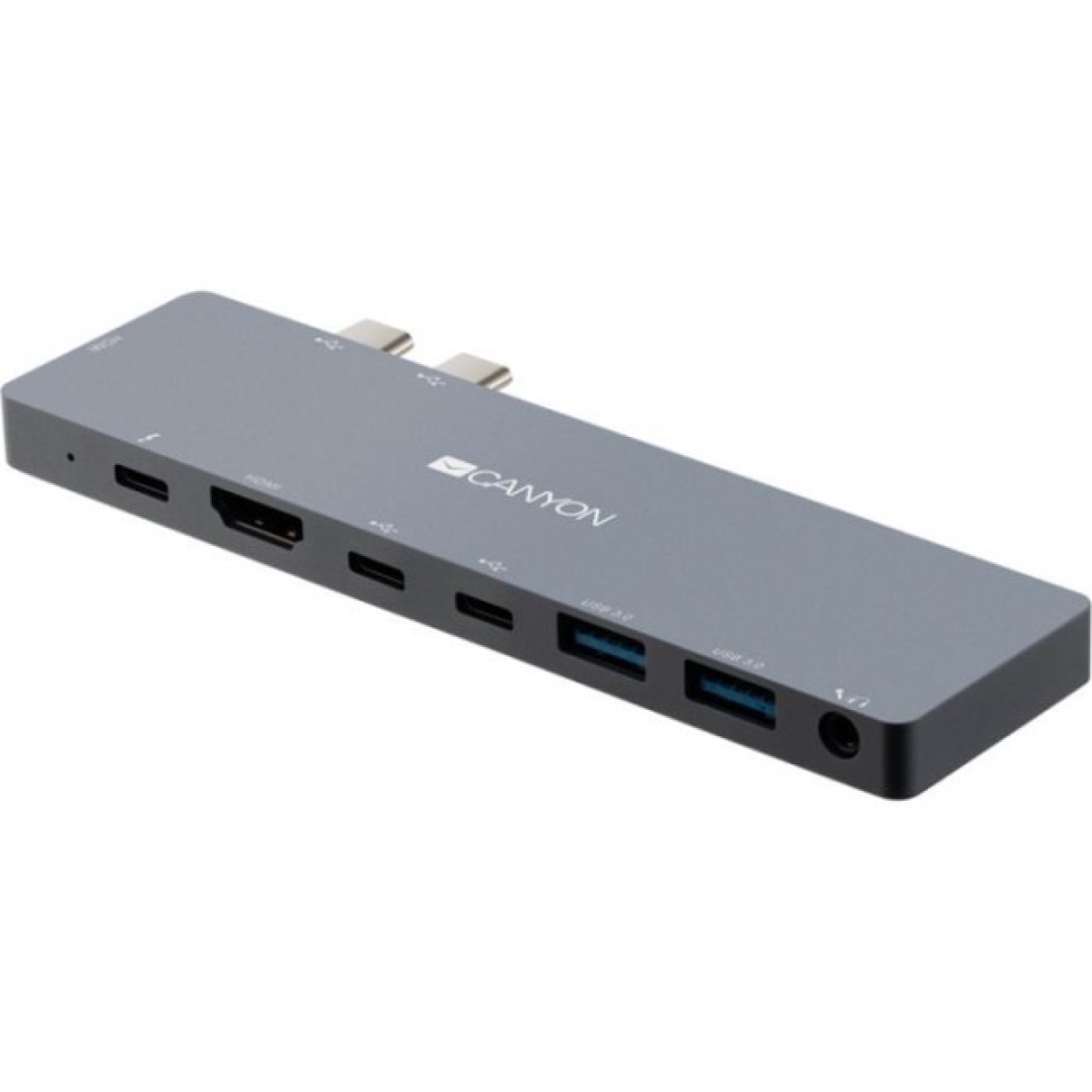 Док станция Canyon Docking Station with 8 ports, 1*Type C PD100W+2*Type C (CNS-TDS08DG) 98_98.jpg - фото 1