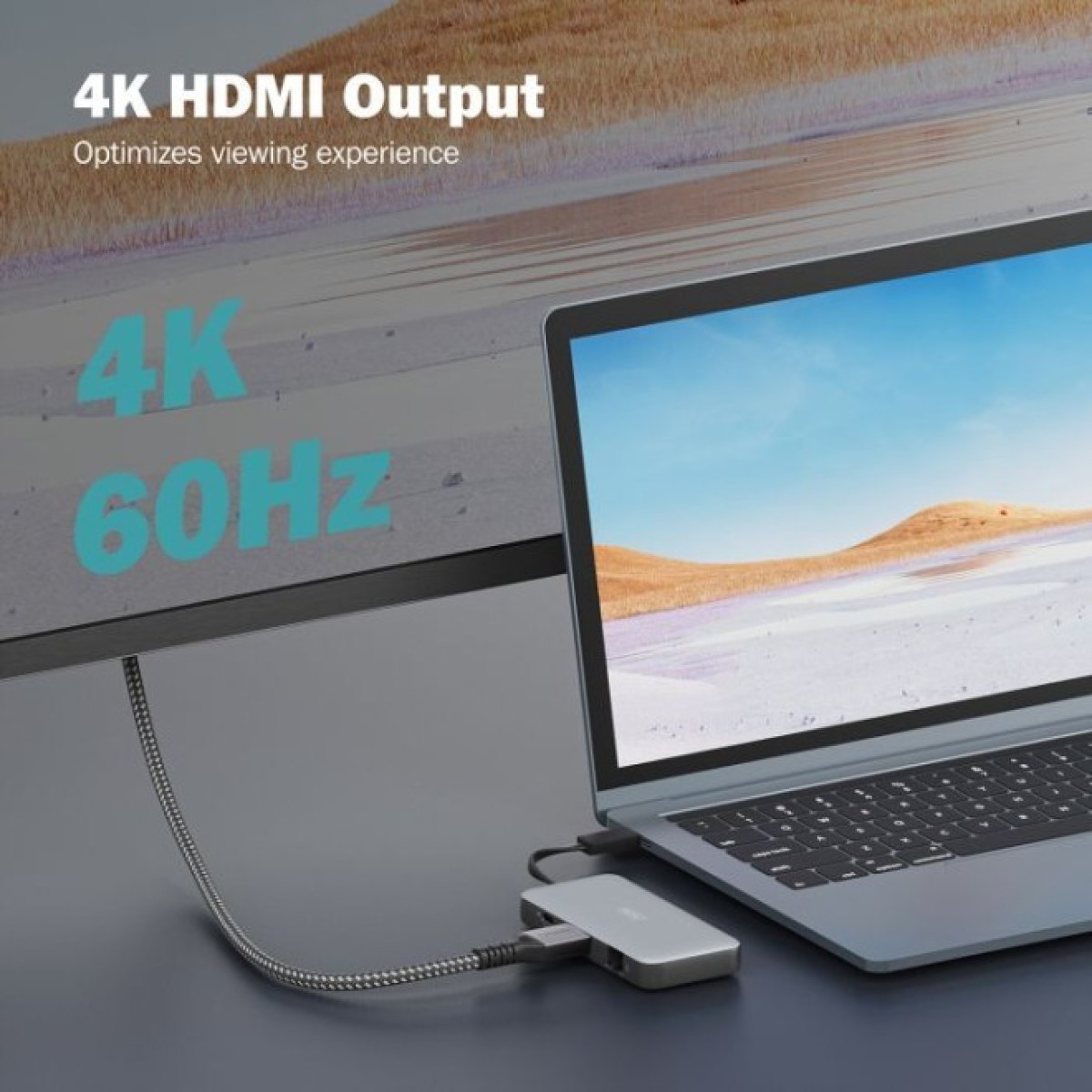 Док станція Digitus USB-C > HDMI/2xUSB-A/USB-C/SD/MicroSD/RJ54 (DA-70914) 98_98.jpg - фото 6
