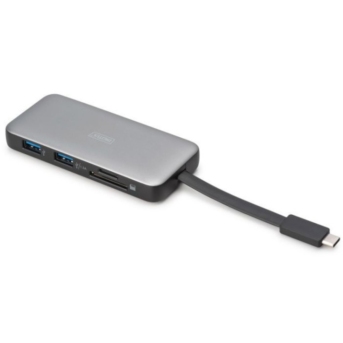 Док станция Digitus USB-C > HDMI/2xUSB-A/USB-C/SD/MicroSD/RJ54, Travel (DA-70916) 98_98.jpg - фото 11