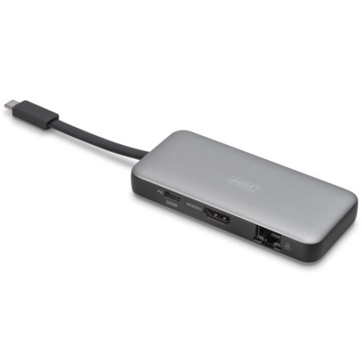 Док станція Digitus USB-C > HDMI/2xUSB-A/USB-C/SD/MicroSD/RJ54 (DA-70914) 98_98.jpg - фото 8