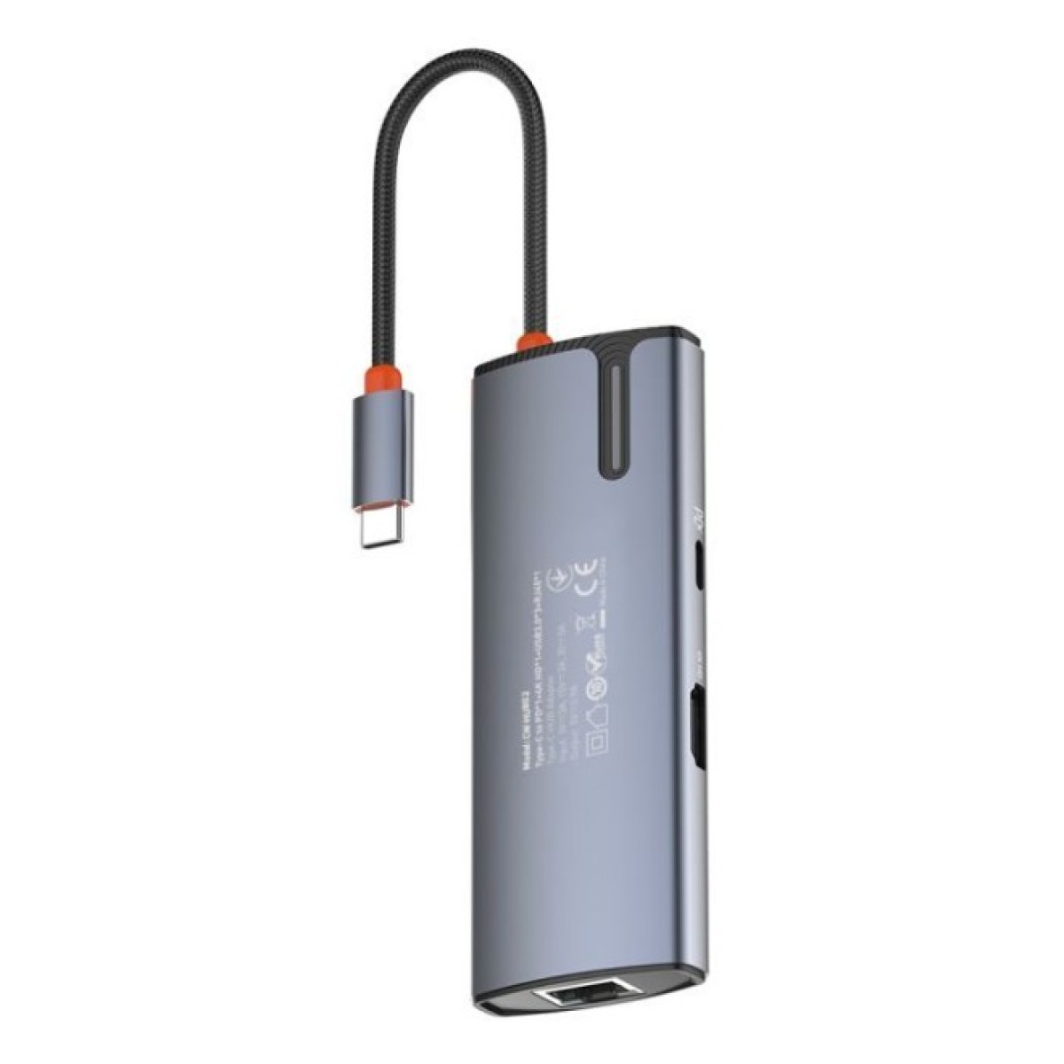 Док станция ColorWay Docking Station USB-C 6-в-1 Type C PD 100W/USB3.0х3/HDMI 4К/RJ45 (CW-HUB02) 98_98.jpg - фото 11