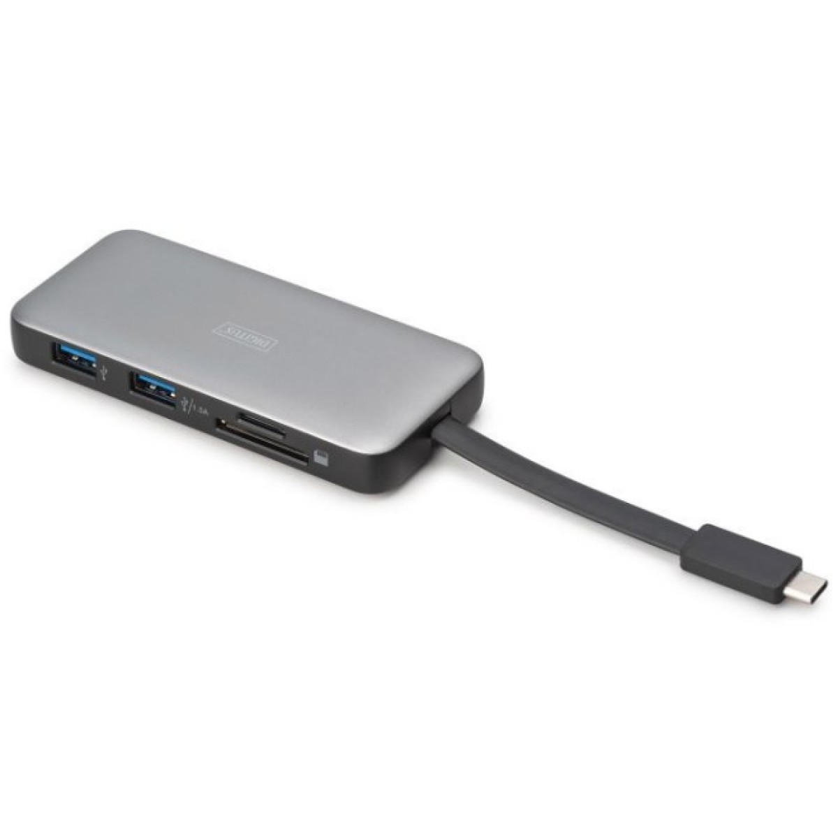 Док станція Digitus USB-C > HDMI/2xUSB-A/USB-C/SD/MicroSD/RJ54 (DA-70914) 98_98.jpg - фото 10