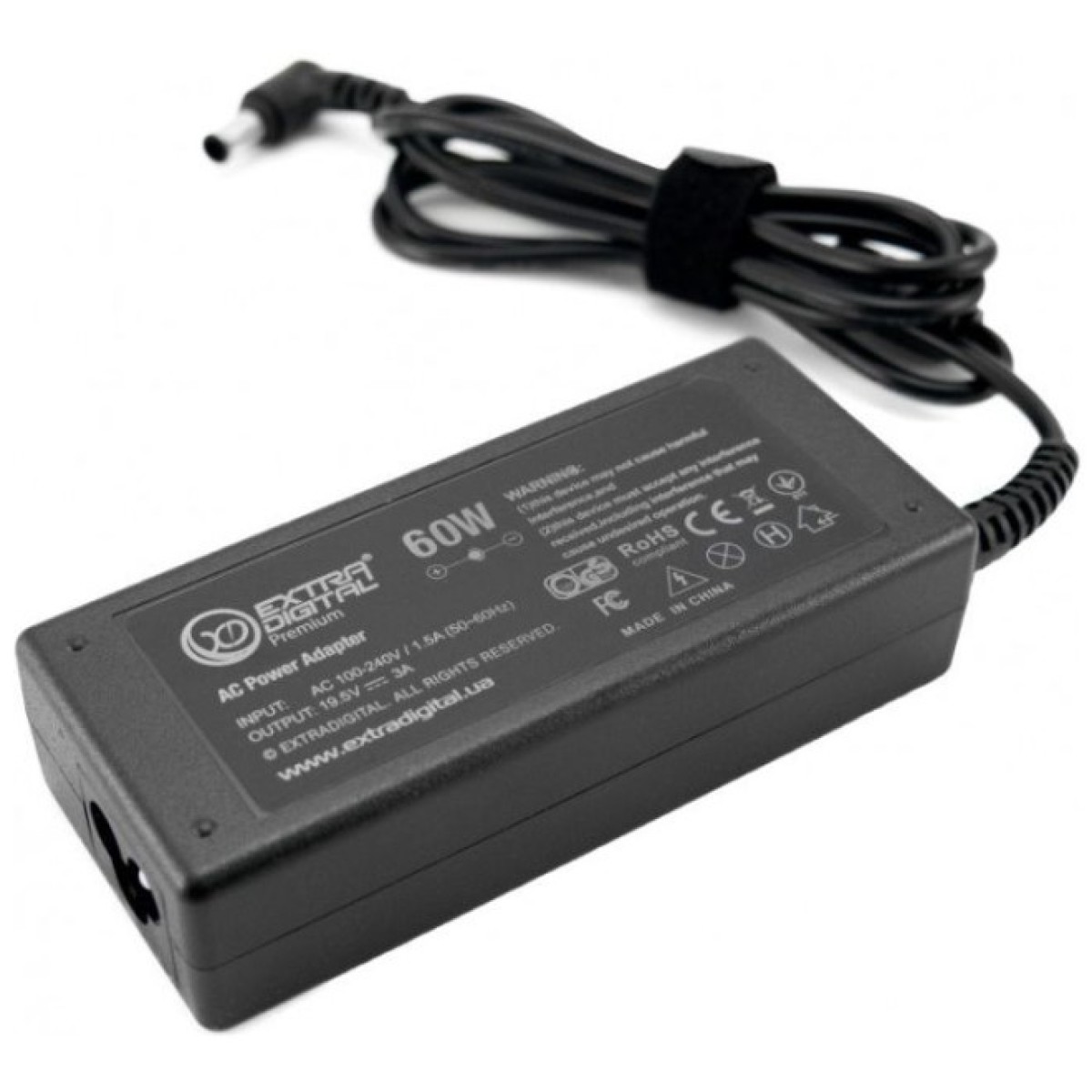 Блок питания к ноутбуку Extradigital Sony 19.5V, 3A, 60W (6.5x4.4) (PSS3874) 98_98.jpg - фото 2