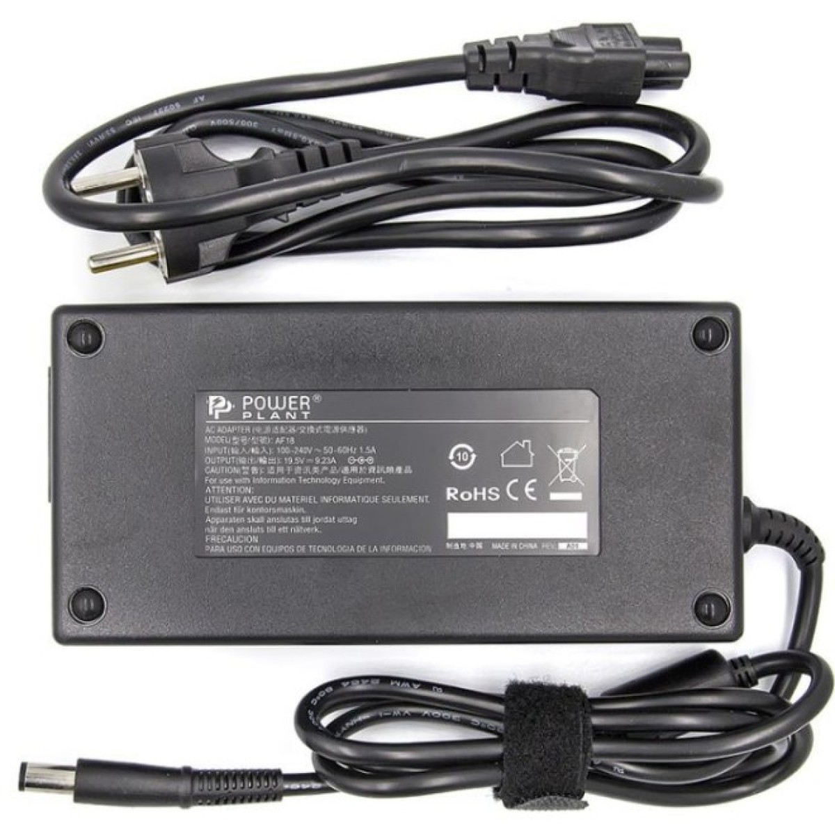 Блок питания к ноутбуку PowerPlant DELL 220V, 19.5V 180W 9.23A (7.4*5.0) (DL180G7450) 98_98.jpg - фото 2