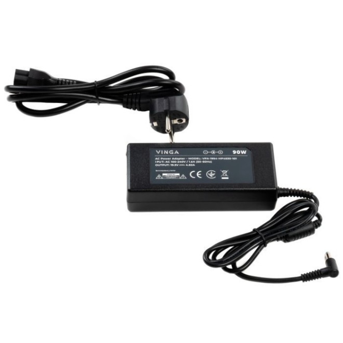 Блок питания к ноутбуку Vinga HP 90W 19.5V 4.62А 4.5*3.0 (VPA-1954-HP4530-101) 98_98.jpg - фото 2