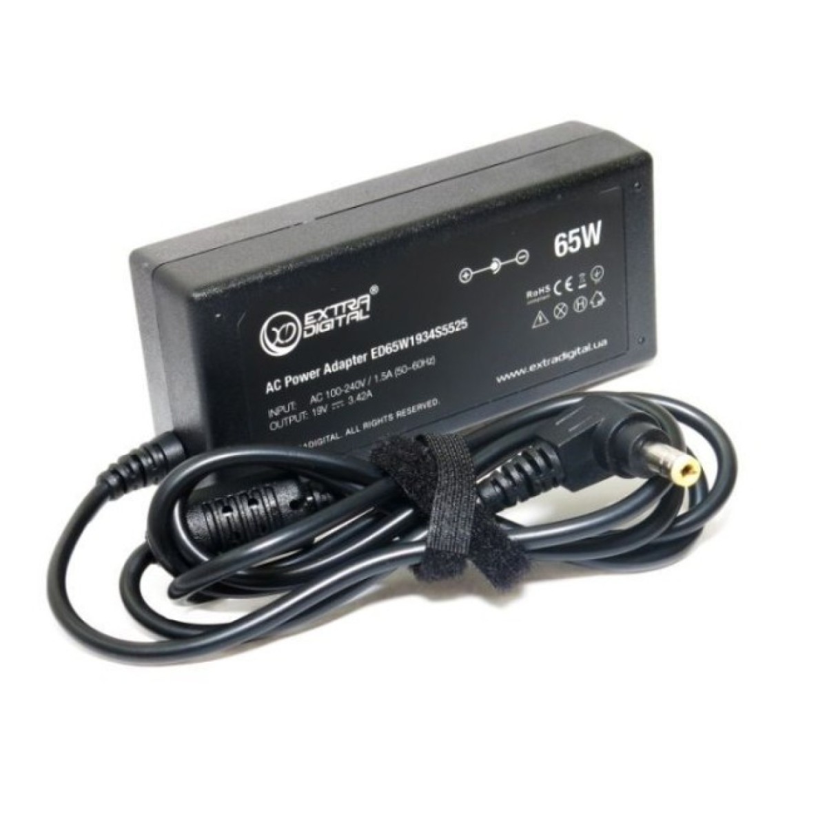 Блок питания к ноутбуку Extradigital Acer 19V, 3.42A, 65W (5.5x2.5) (PSA3803) 256_256.jpg