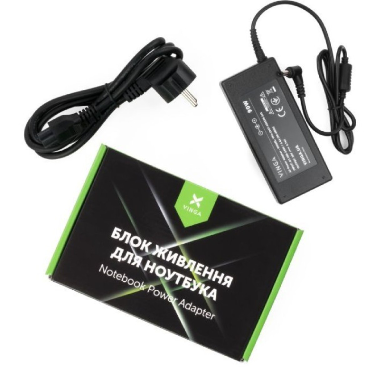 Блок питания к ноутбуку Vinga ASUS 90W 19V 4.74A 5.5*2.5 (VPA-1947-AS5525-101) 256_256.jpg