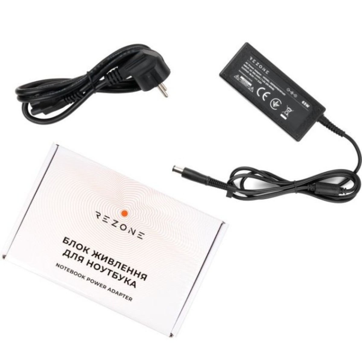 Блок питания к ноутбуку Rezone HP 65W 18.5V 3.5А 7.4*5.0 (RZPSHP65197450) 256_256.jpg