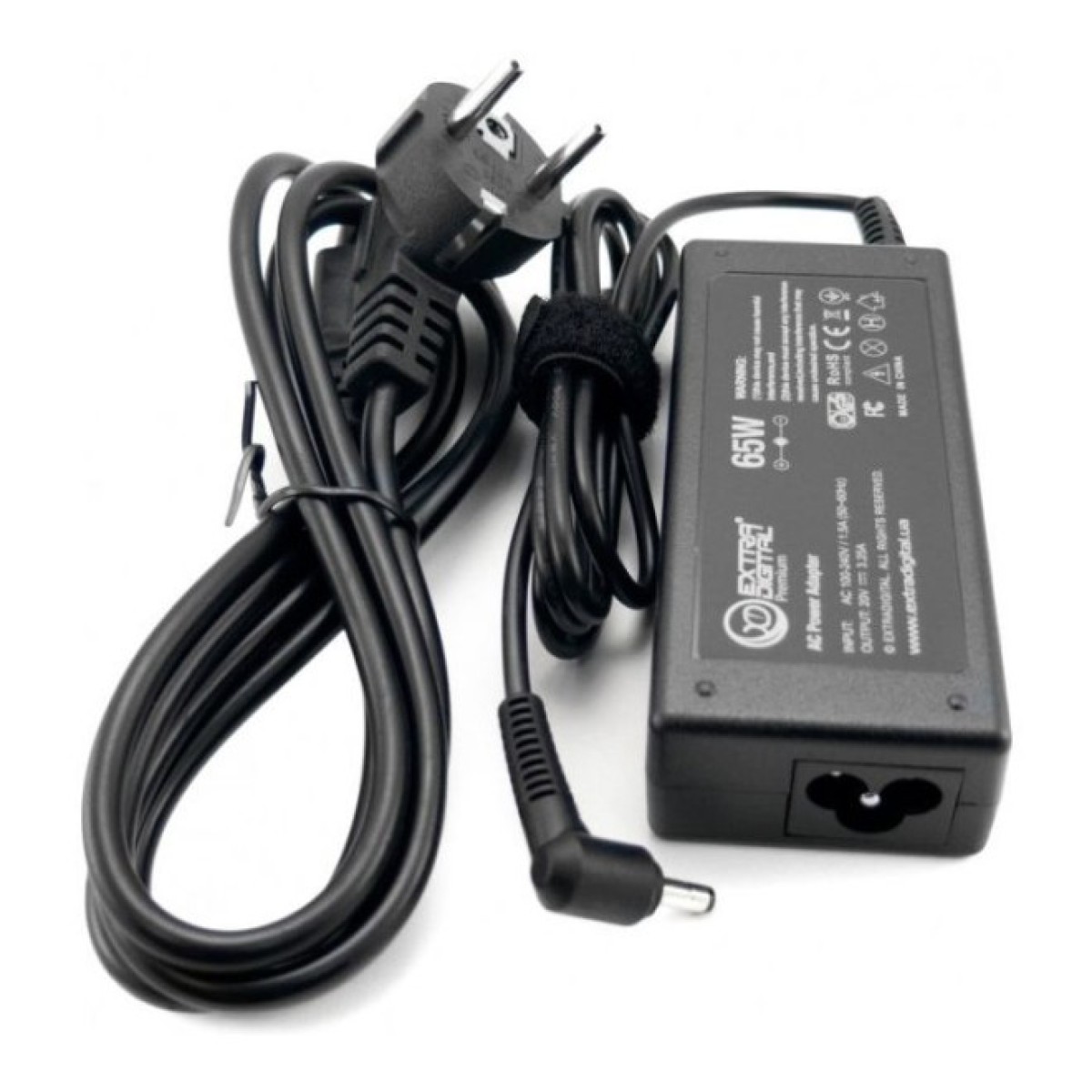 Блок живлення до ноутбуку Extradigital Lenovo 20V, 3.25A, 65W (4.0x1.7) (PSL3869) 256_256.jpg