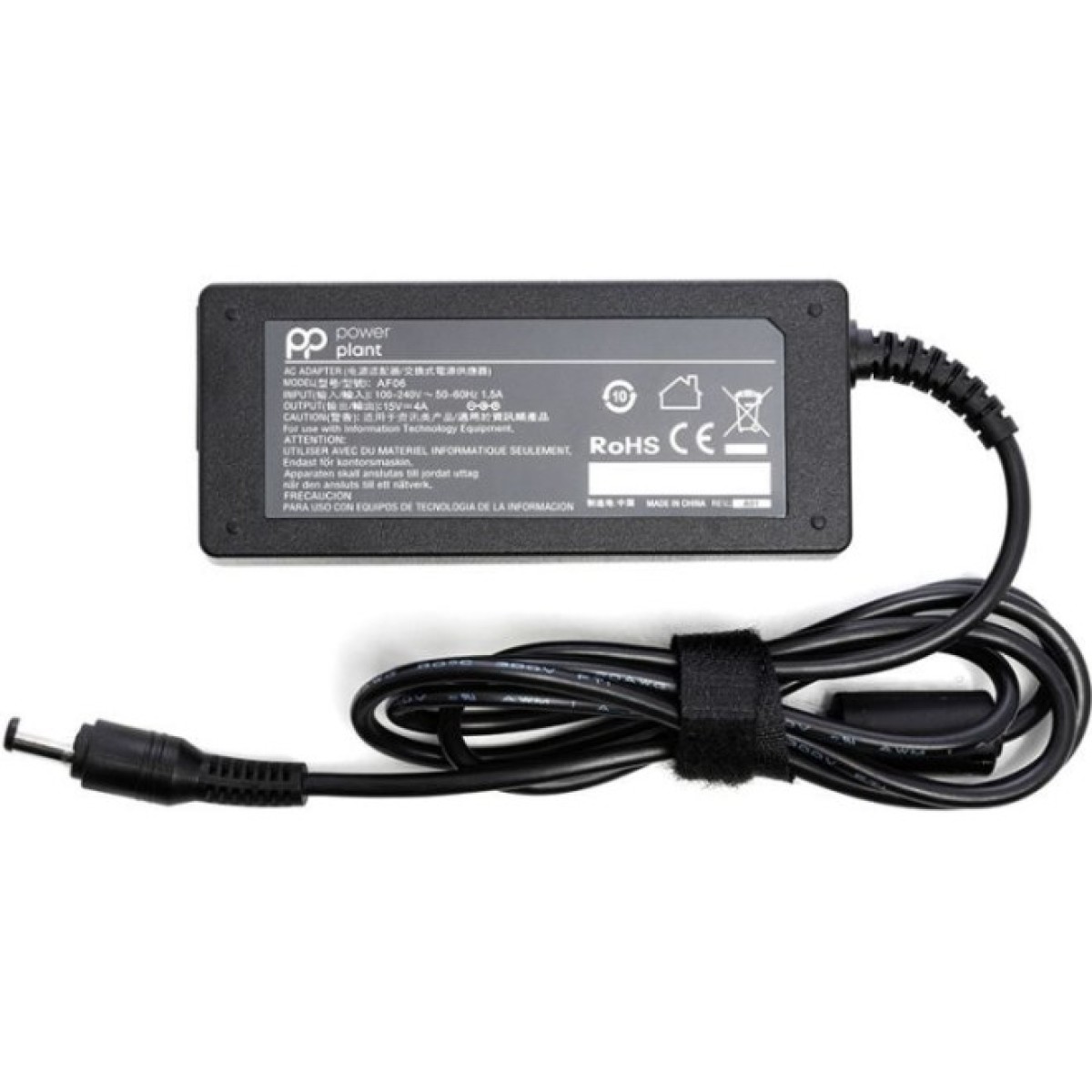 Блок питания к ноутбуку PowerPlant TOSHIBA 220V, 15V 60W 4A (6.3*3.0) (TO60C6330) 256_256.jpg