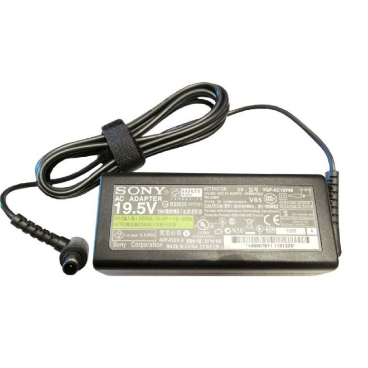 Блок питания к ноутбуку Sony 64W 19.5V 3.3A разъем 6.5/4.4 (VGP-AC19V48) 256_256.jpg