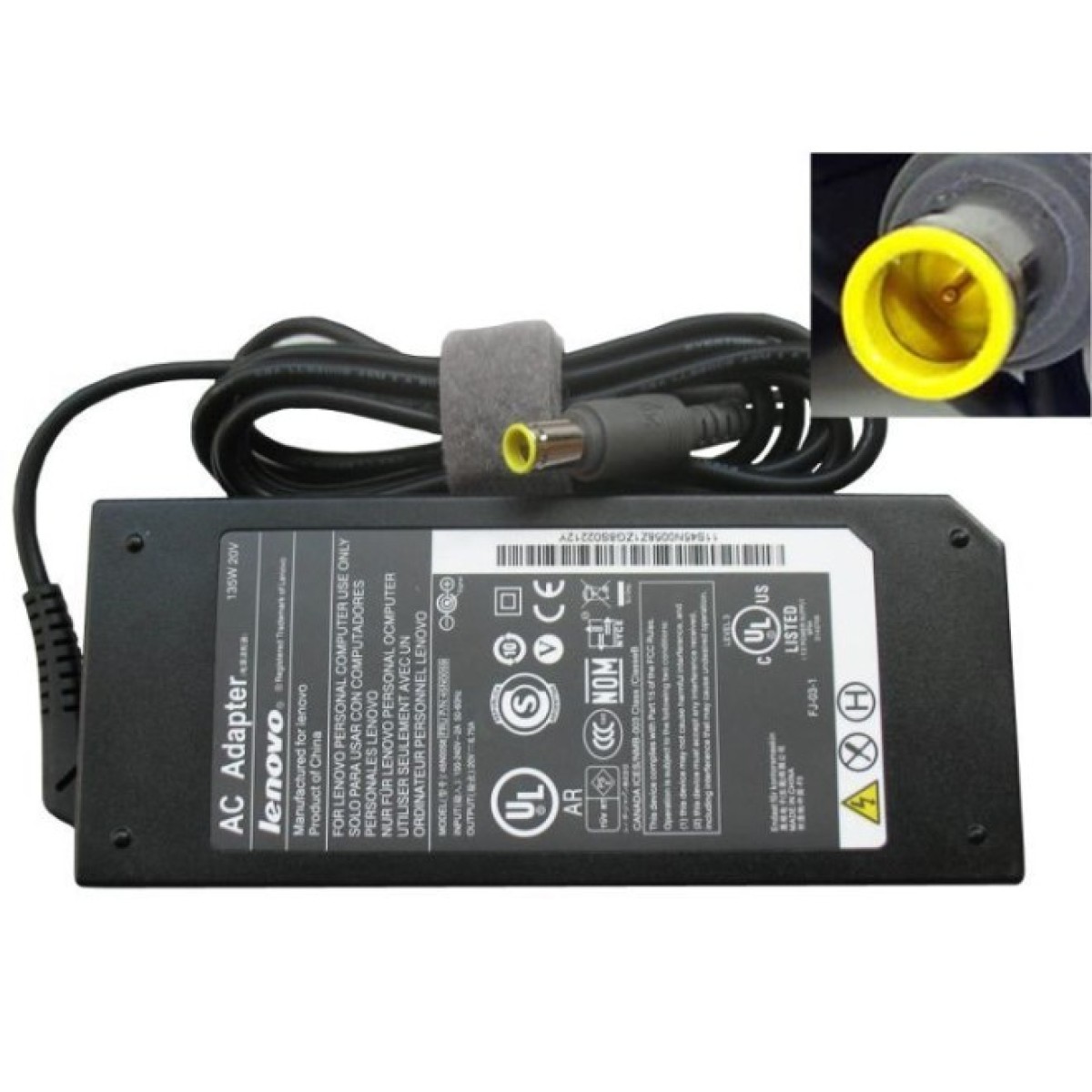 Блок питания к ноутбуку Lenovo 135W 20V 6.75A разъем 7.9/5.5 (pin inside) (45N0059) 256_256.jpg