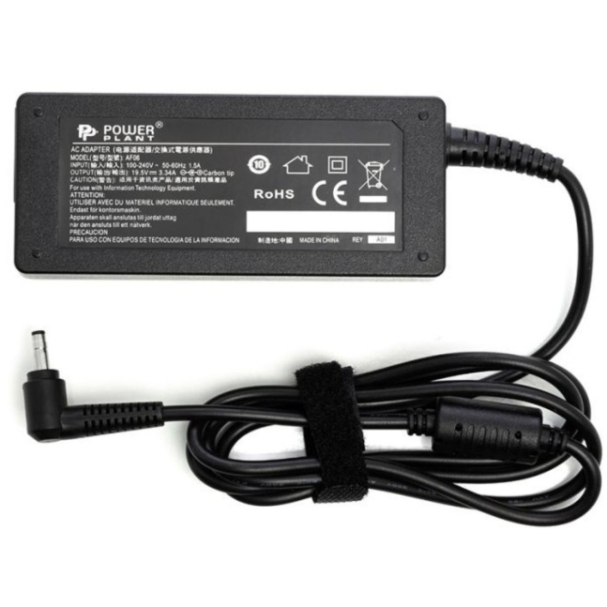 Блок питания к ноутбуку PowerPlant DELL 220V, 19.5V 65W 3.34A (4.0*1.7) (DL65G4017) 256_256.jpg