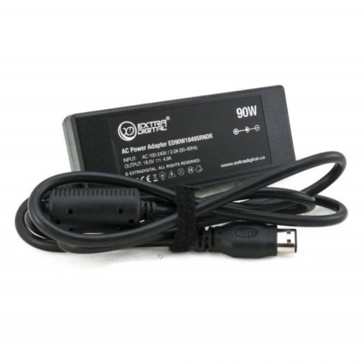 Блок питания к ноутбуку Extradigital HP 18.5V, 4.9A, 90W (oval) (PSH3838) 256_256.jpg