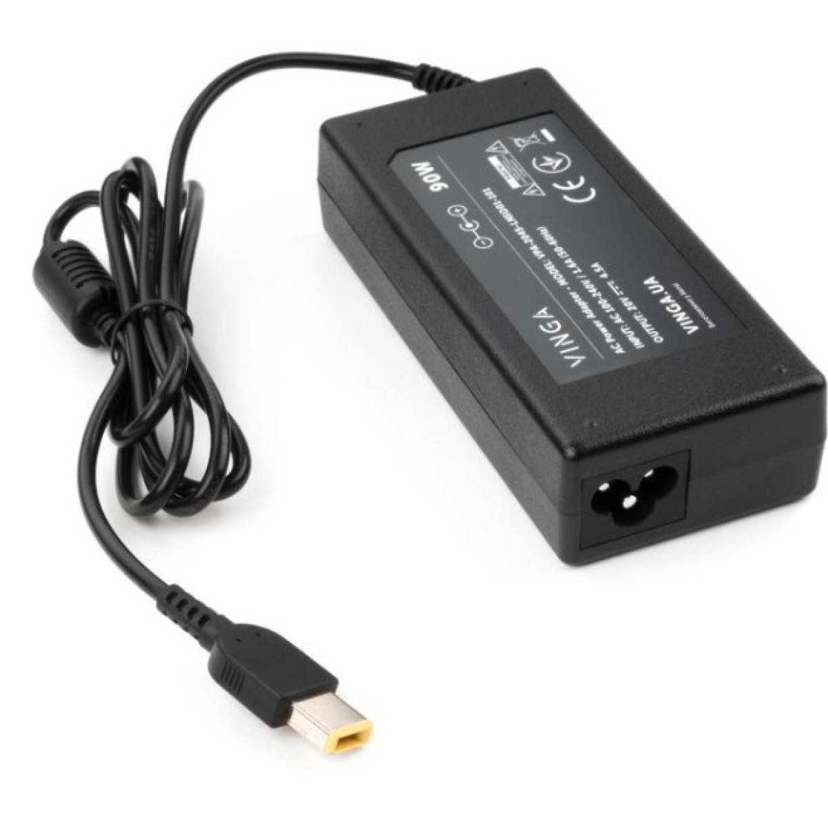 Блок питания к ноутбуку Vinga Lenovo 90W 20V 4.5A square (VPA-2045-LNSQ01-101) 98_98.jpg - фото 3