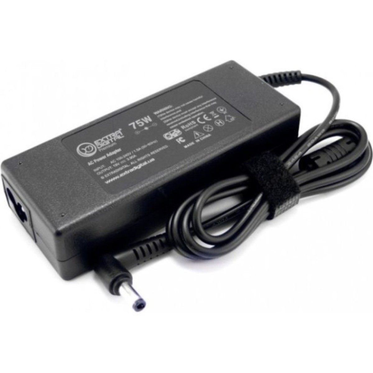 Блок питания к ноутбуку Extradigital Toshiba 19V, 3.95A, 75W (5.5x2.5) (PST3879) 98_98.jpg - фото 4