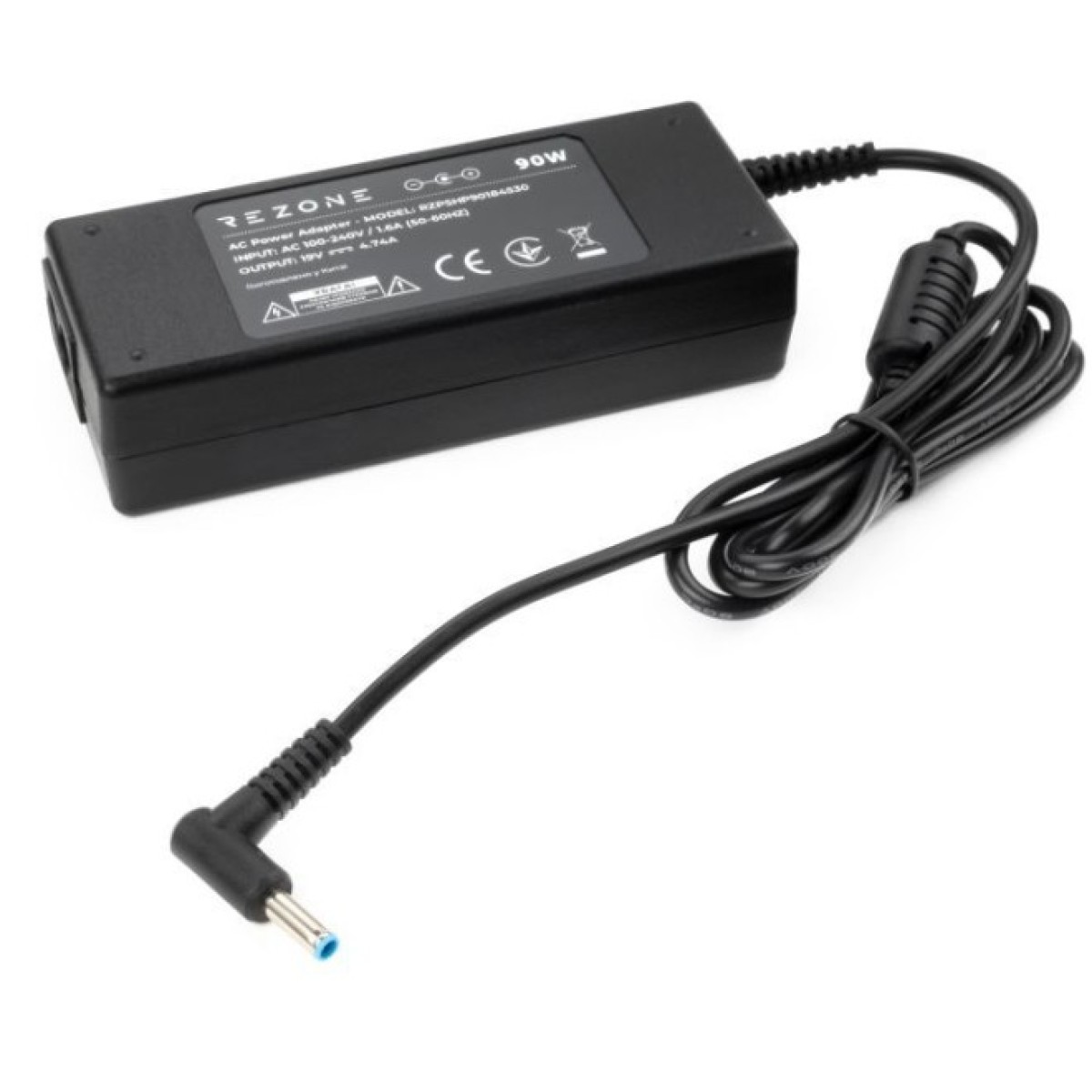 Блок питания к ноутбуку Rezone HP 90W 18.5V 4.74A 4.5*3.0 (RZPSHP90184530) 98_98.jpg - фото 4